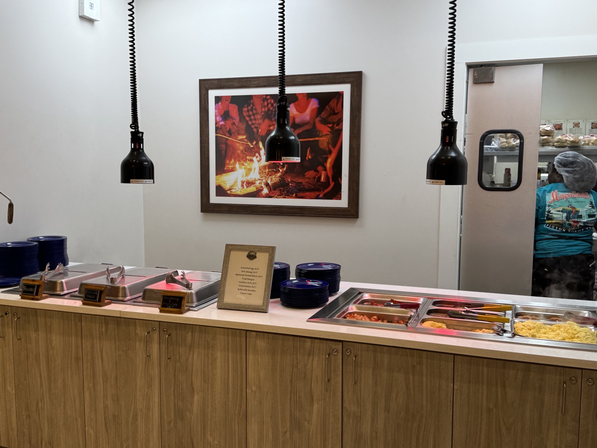Breakfast buffet