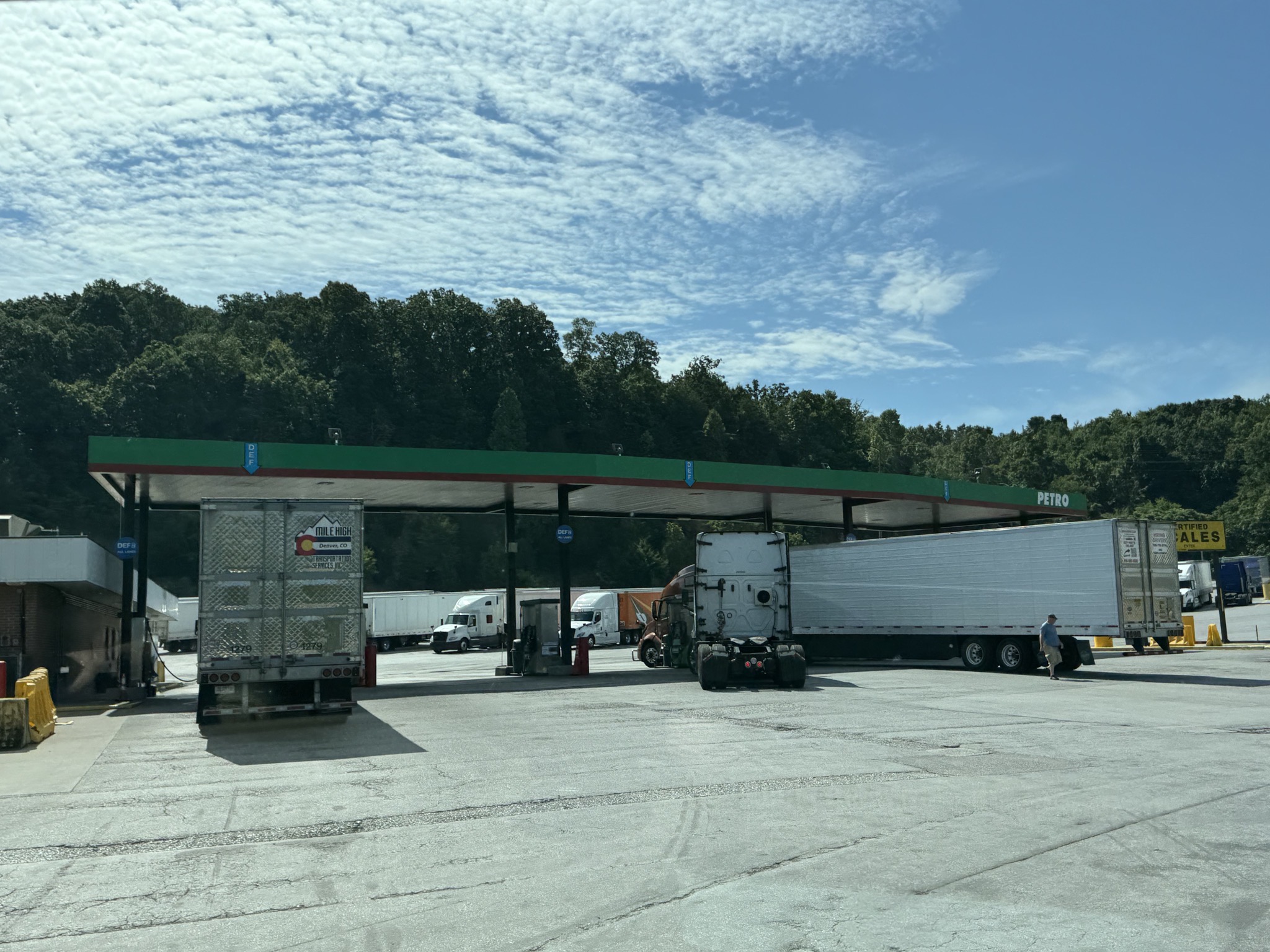 Fuel stop