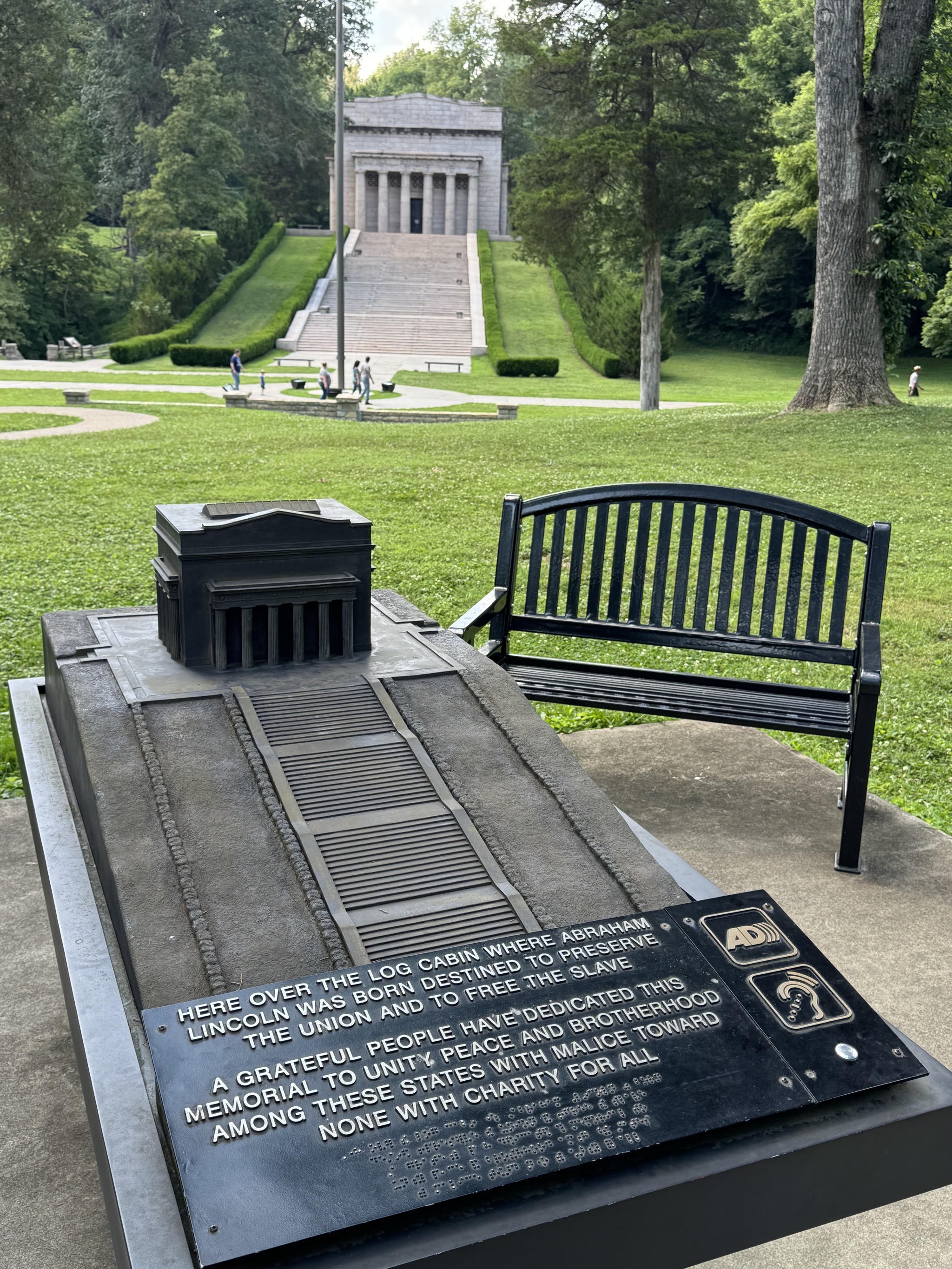 Model of the memorial