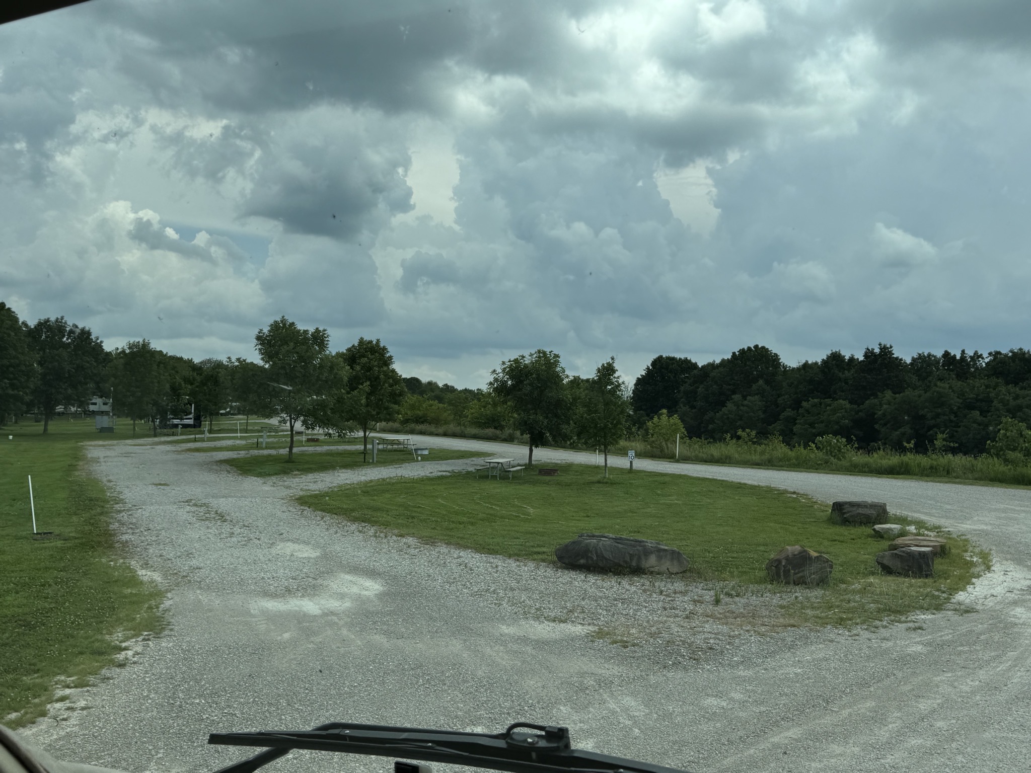 Approaching our site