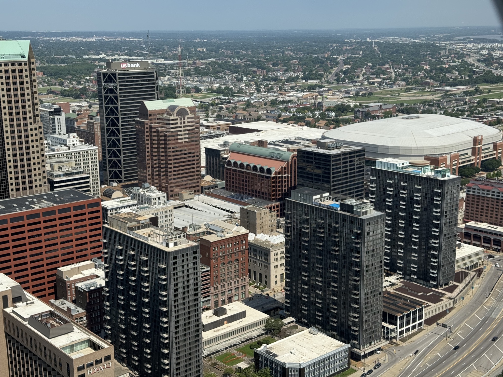 View from top