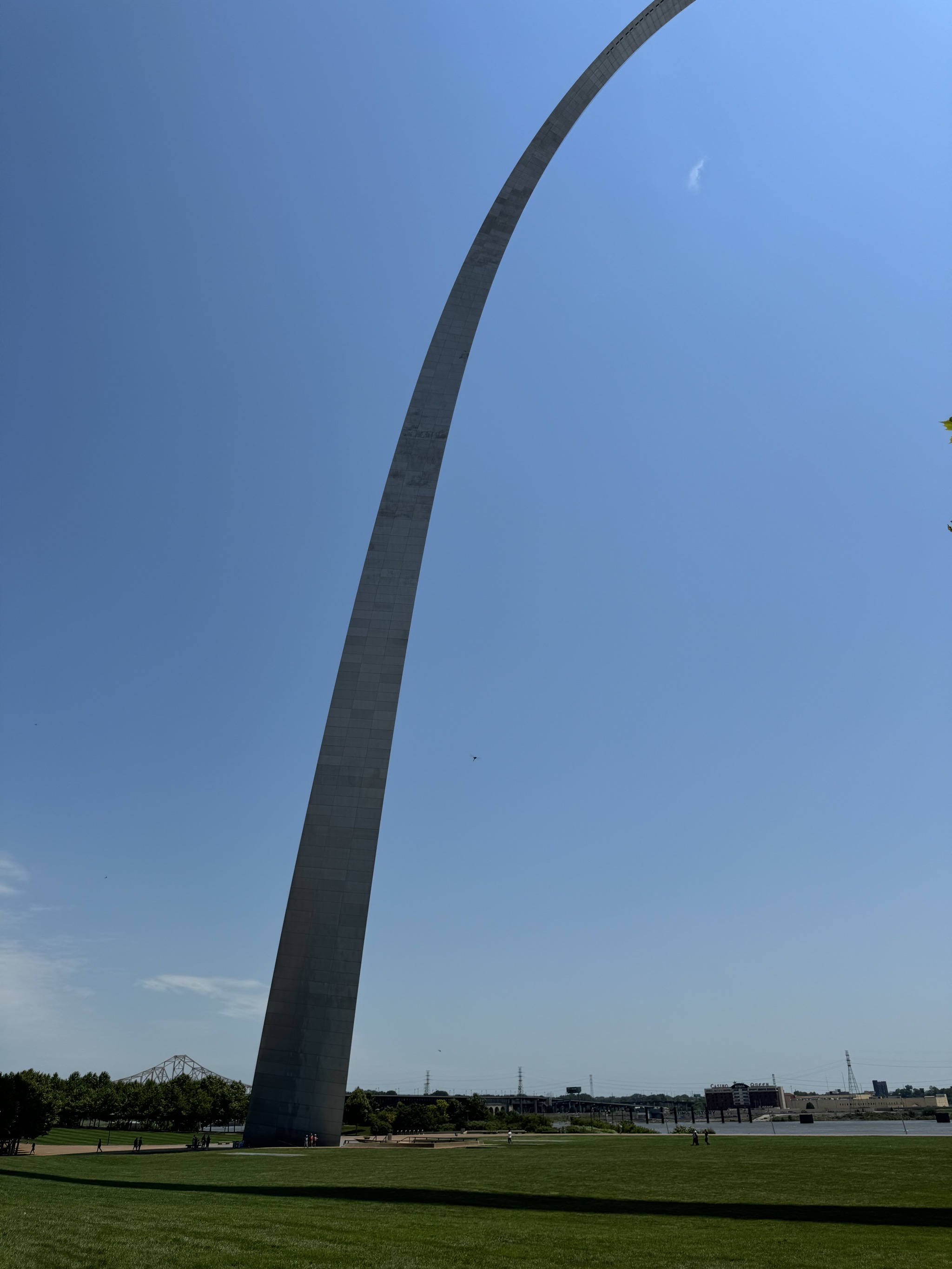 Under the arch