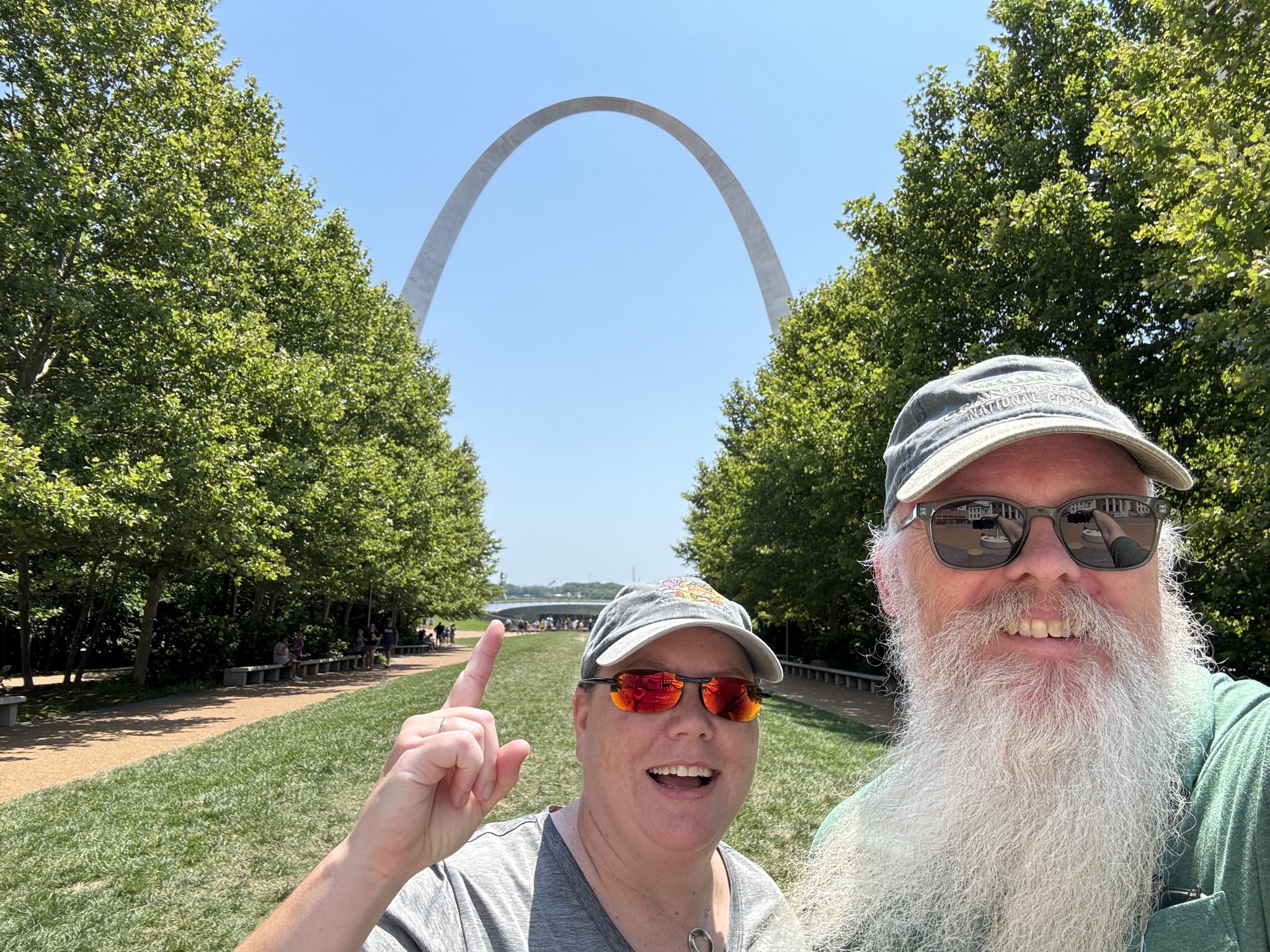 Arch selfie
