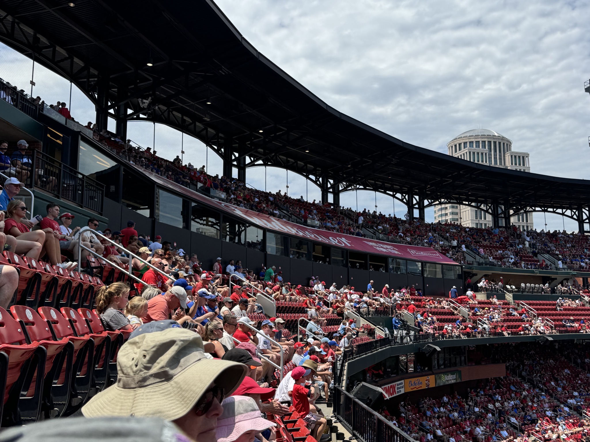View from our seats