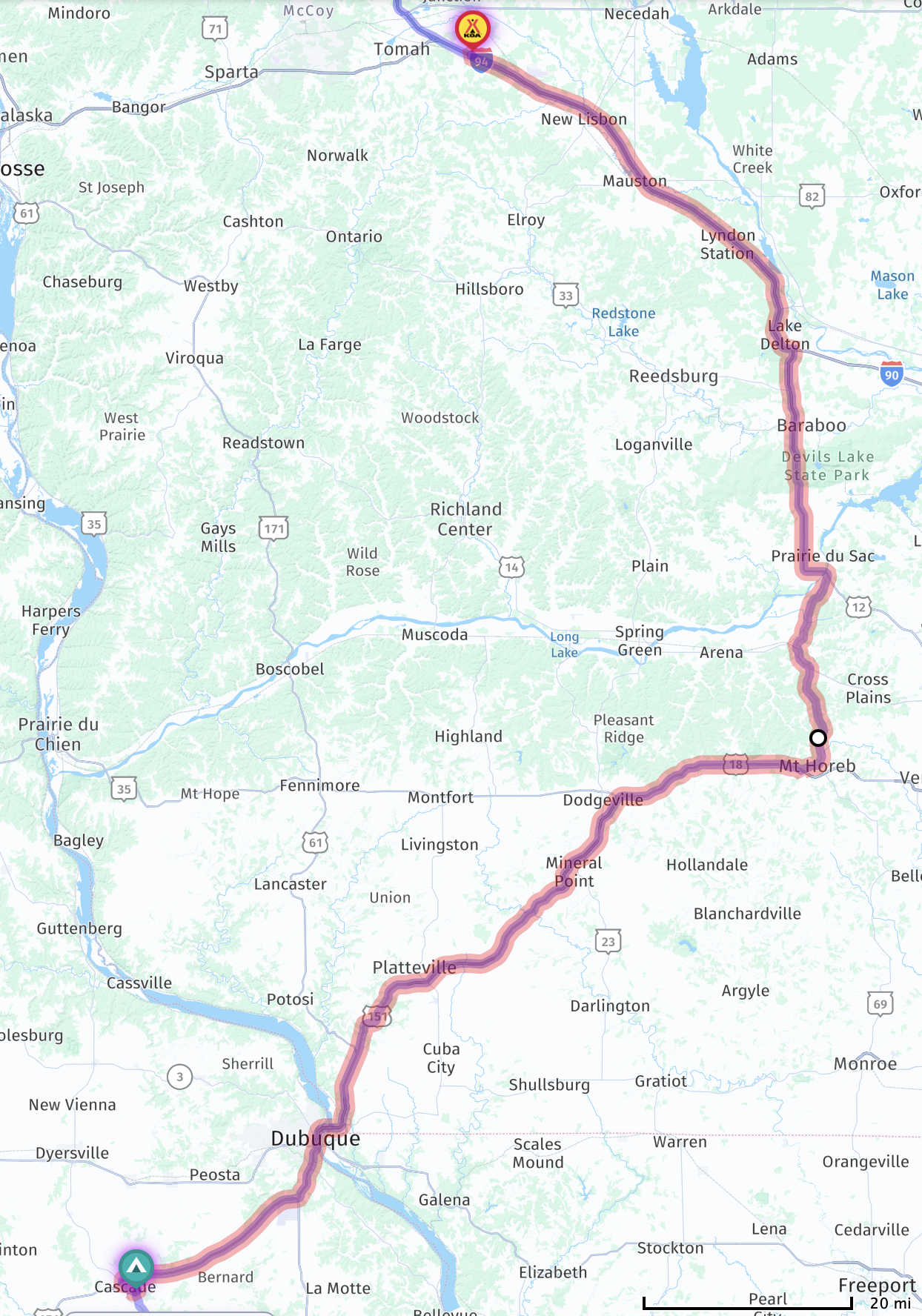 Route map