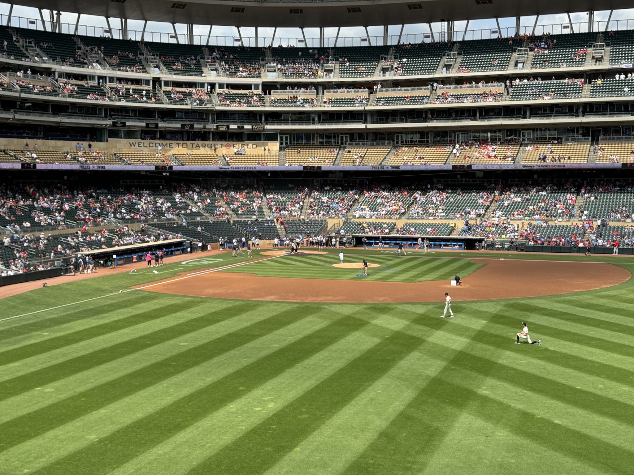 Ballpark from outfield