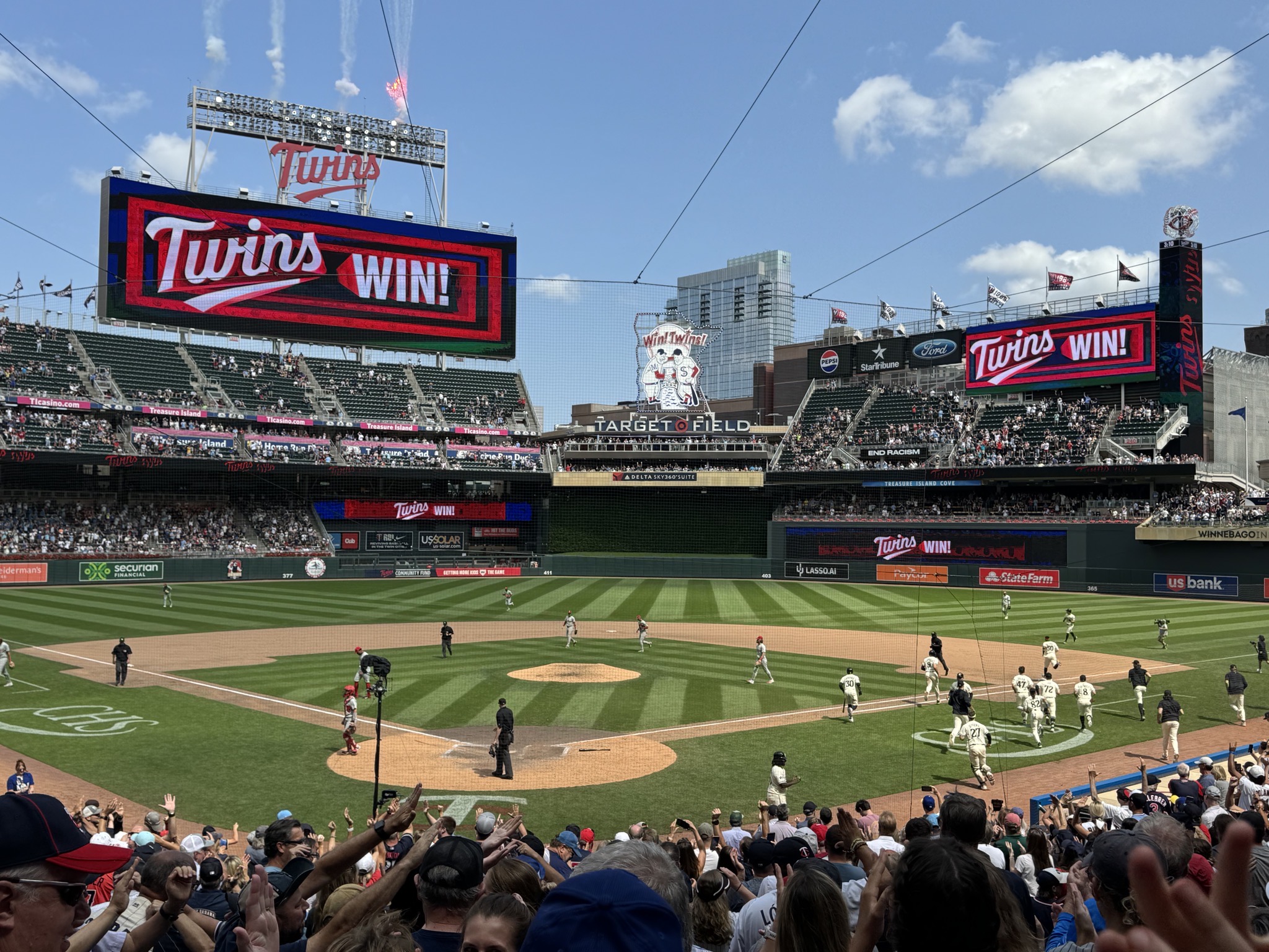 Twins win