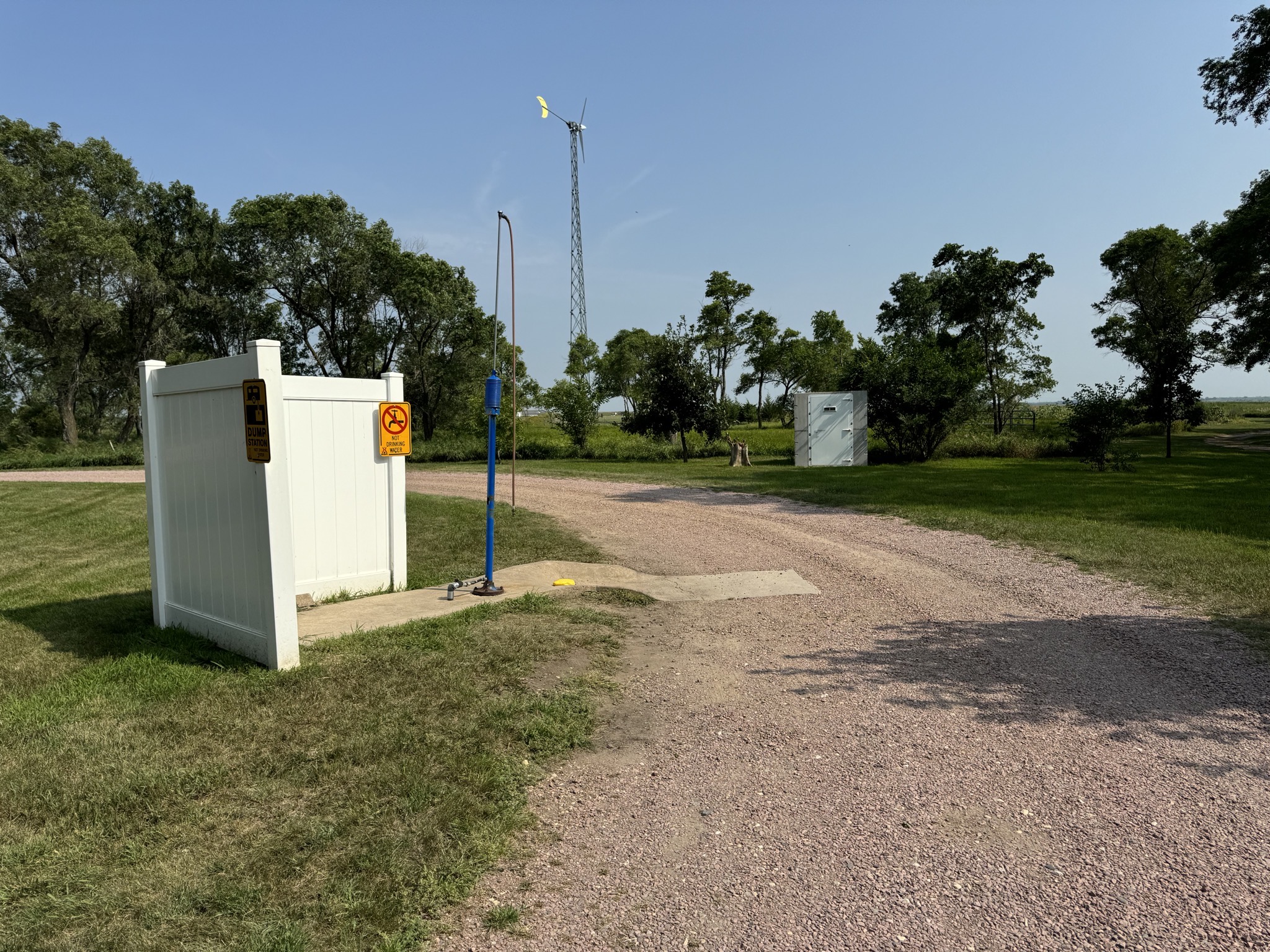 Dump station