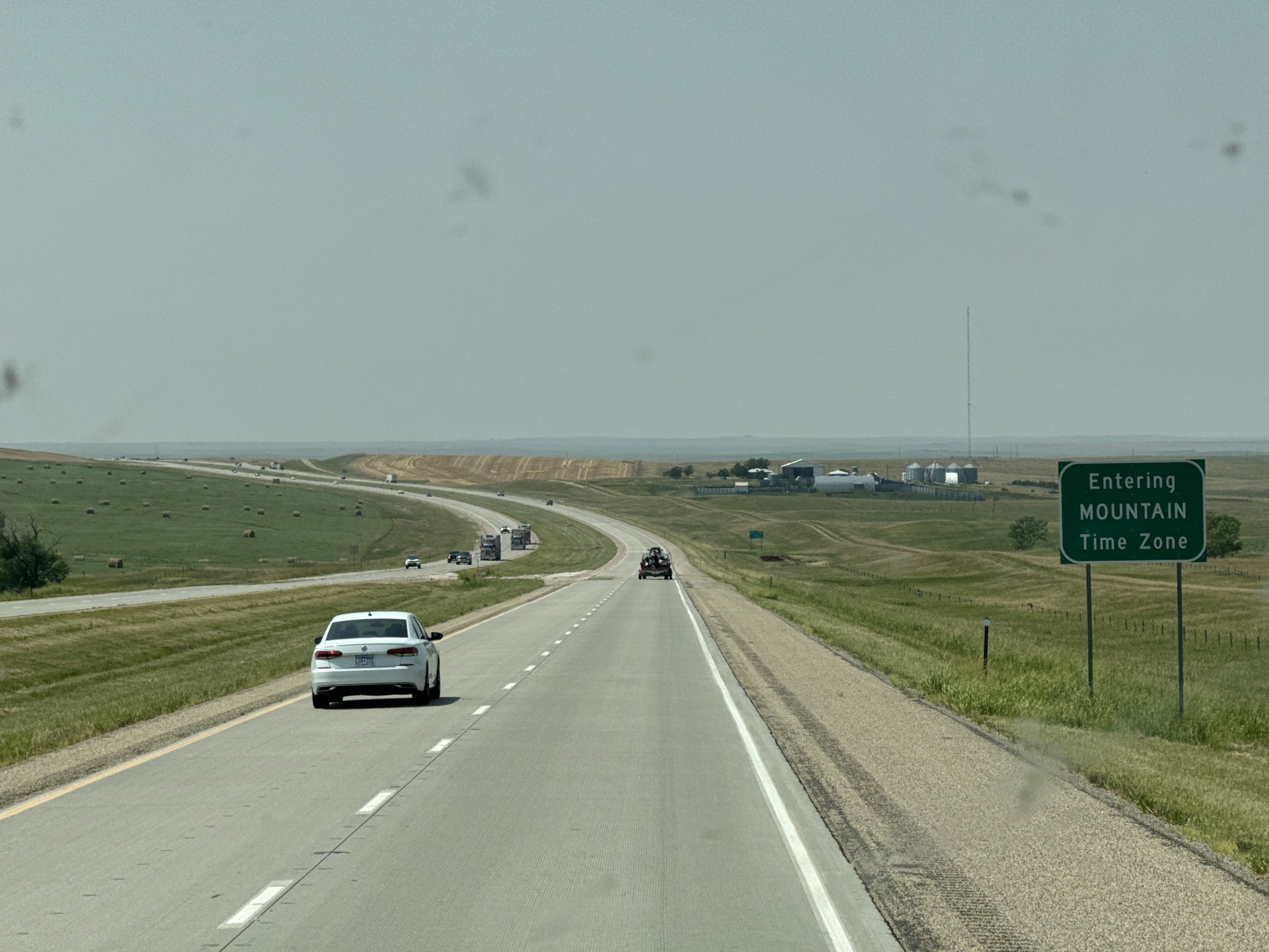 Entering Mountain Time Zone