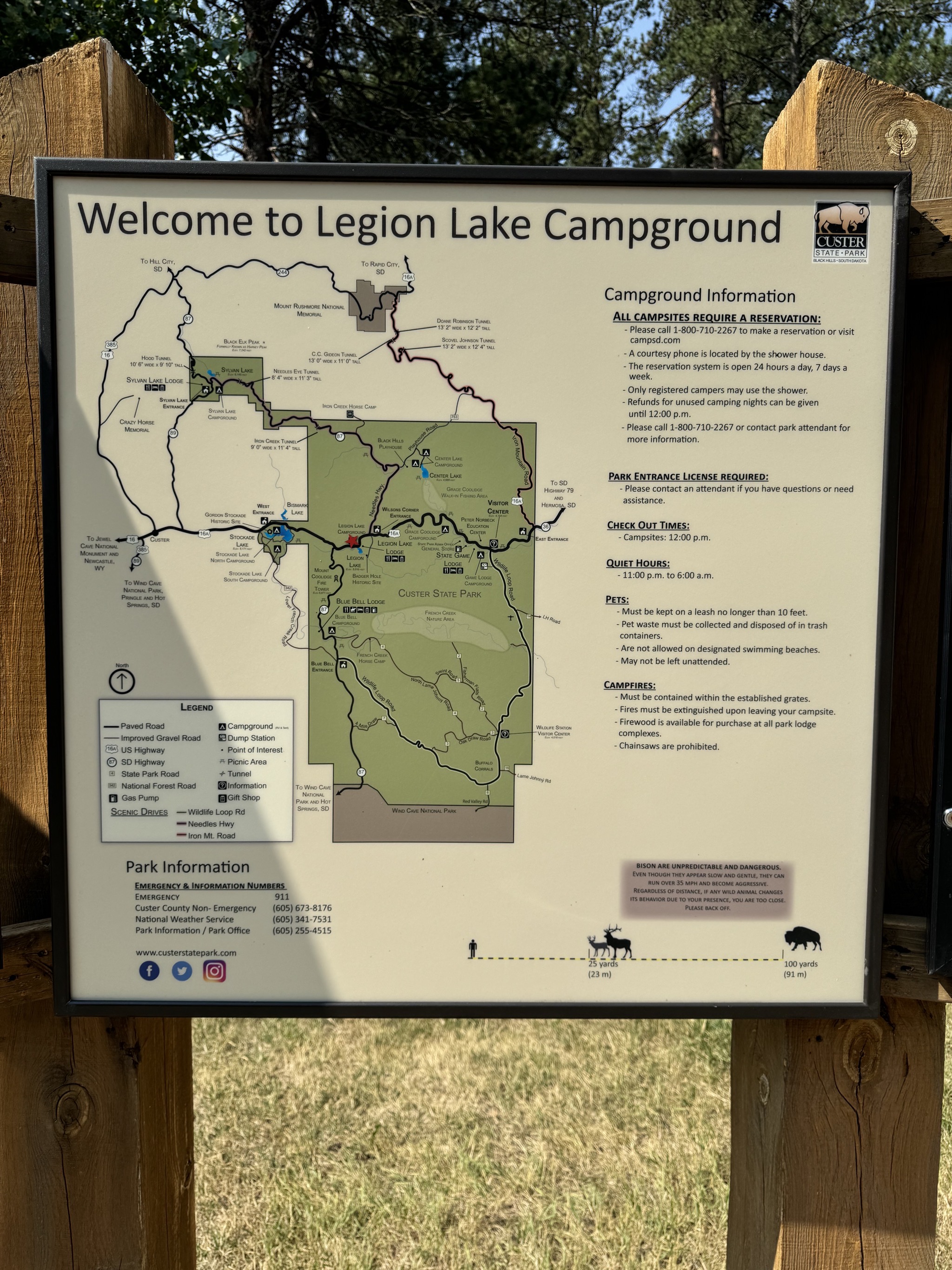 Campground map