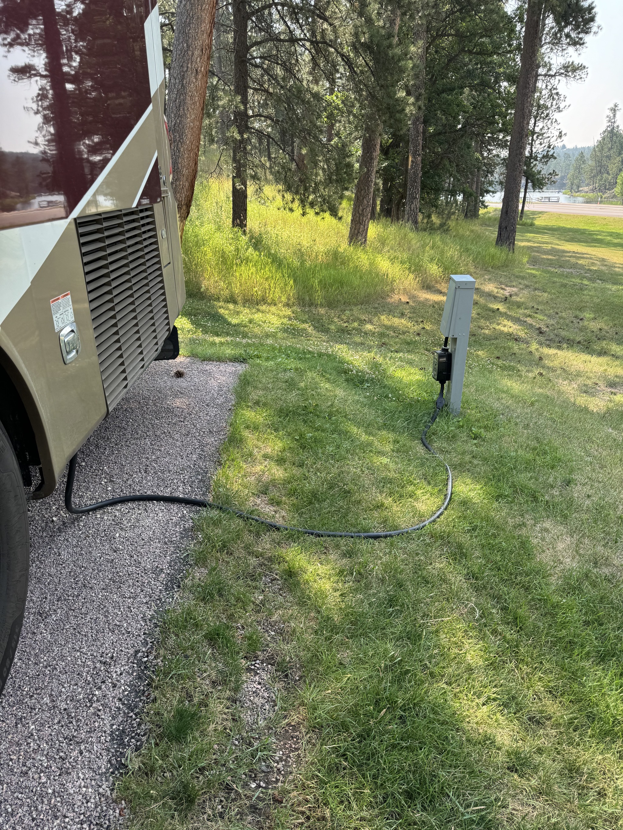 Only electrical hookup