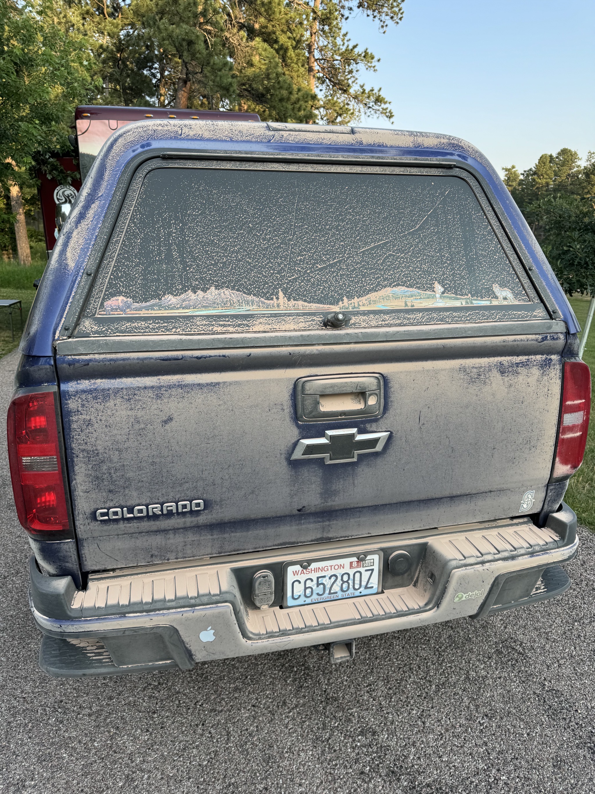 Dusty truck