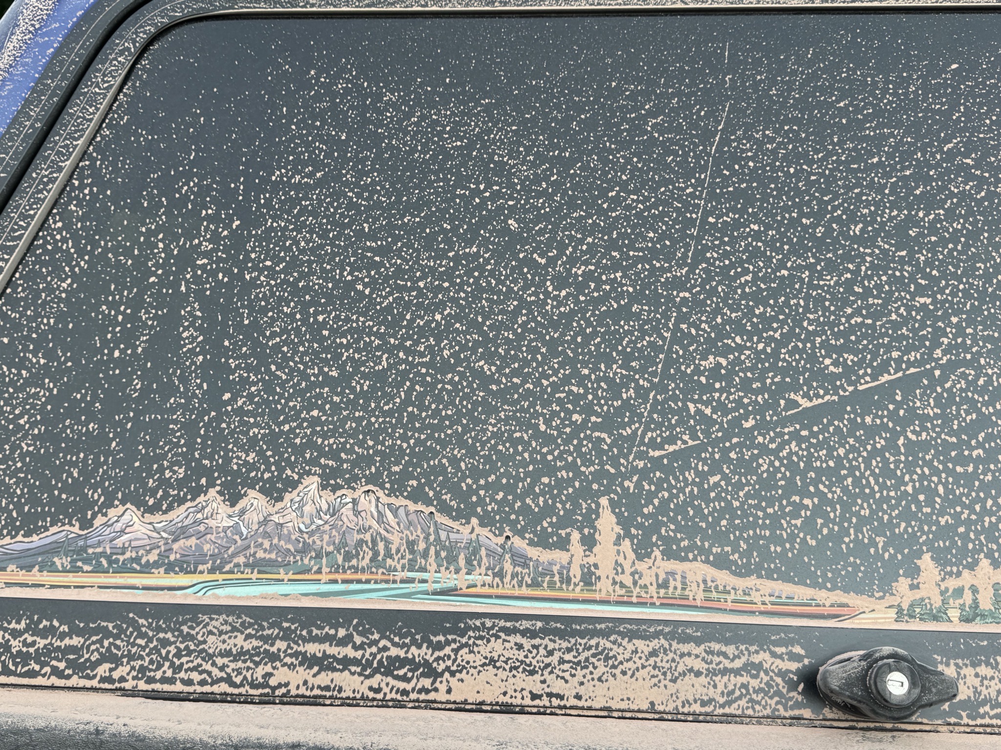 Dusty truck