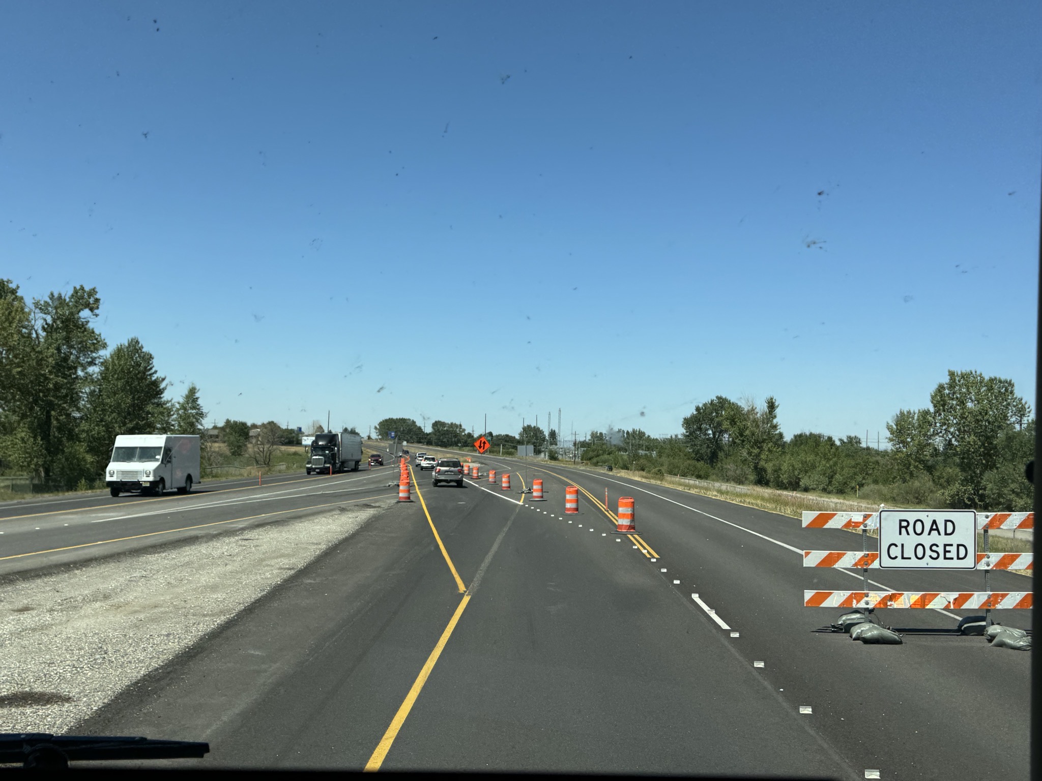 Road works