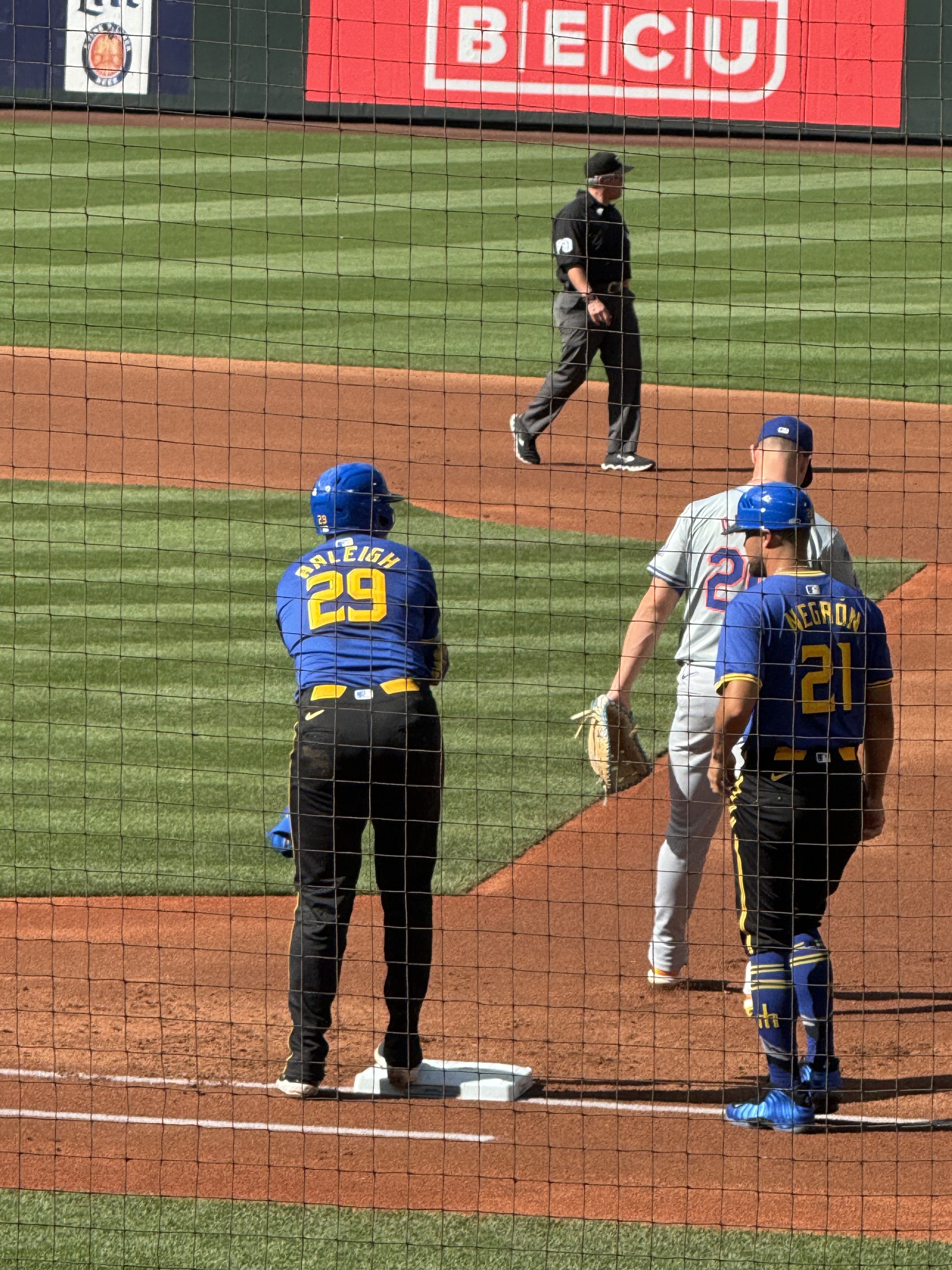 On base