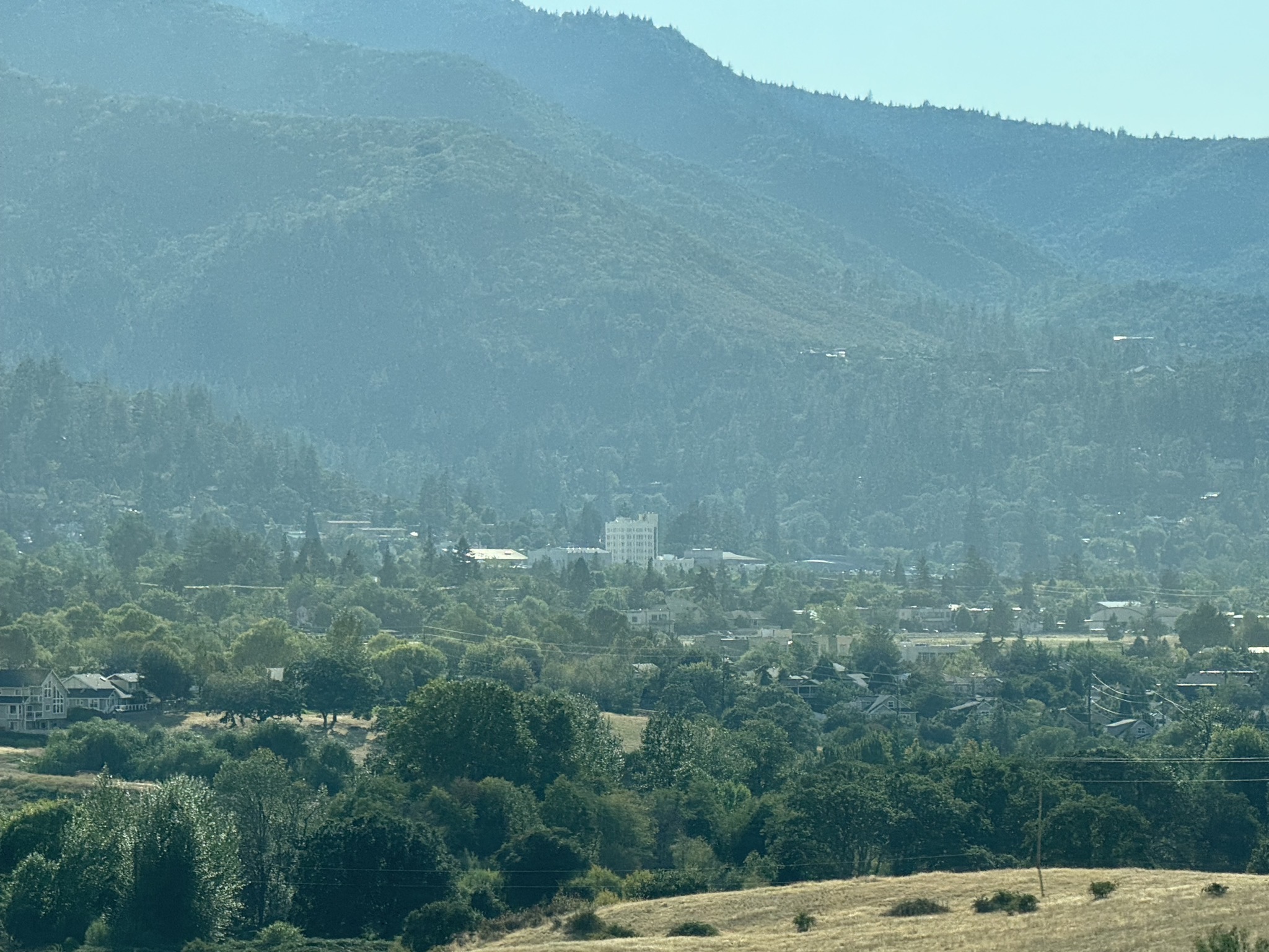 Glimpse of downtown Ashland