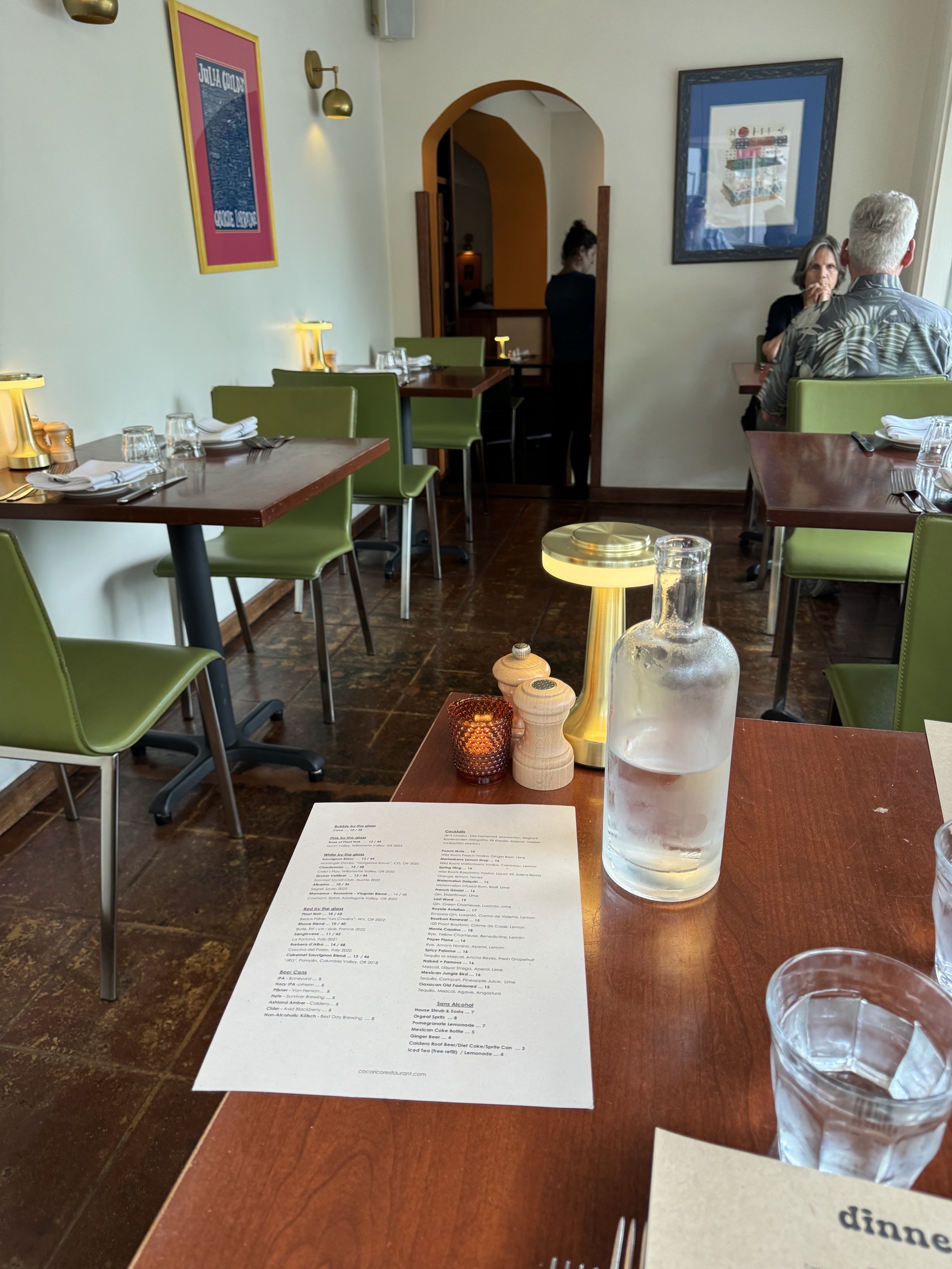 Front dining room