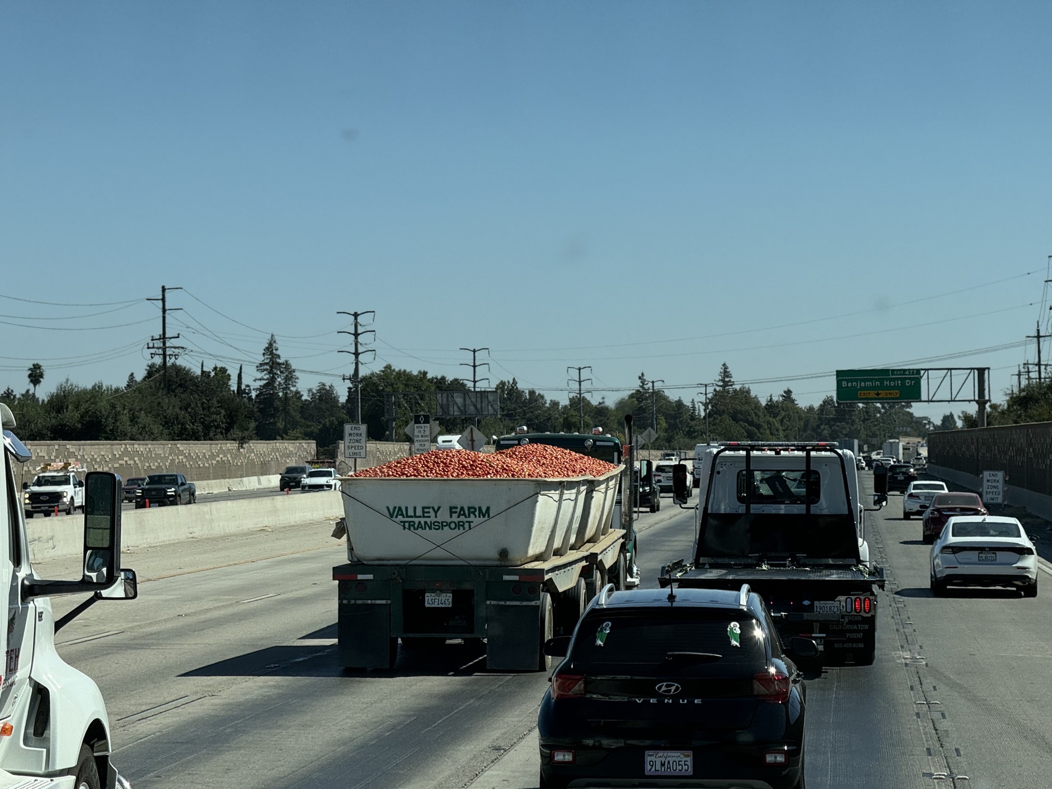 From trucks like this