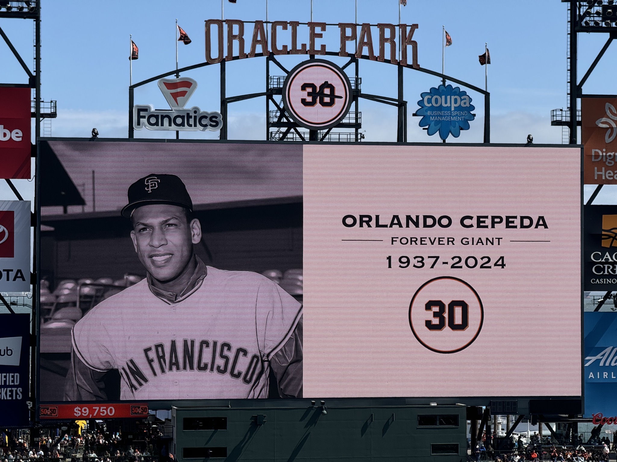 Orlando Cepeda memorial