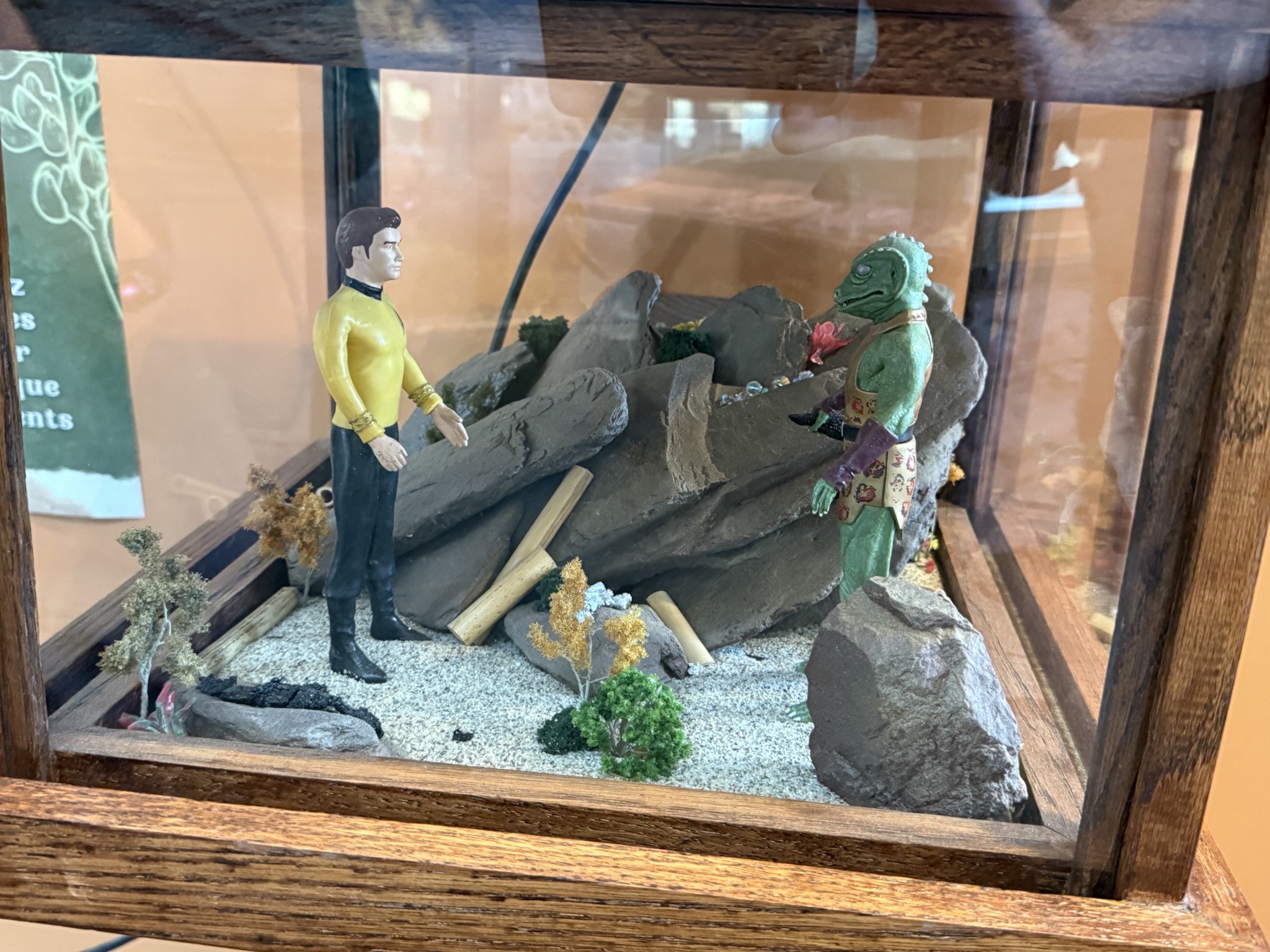 Star Trek diorama