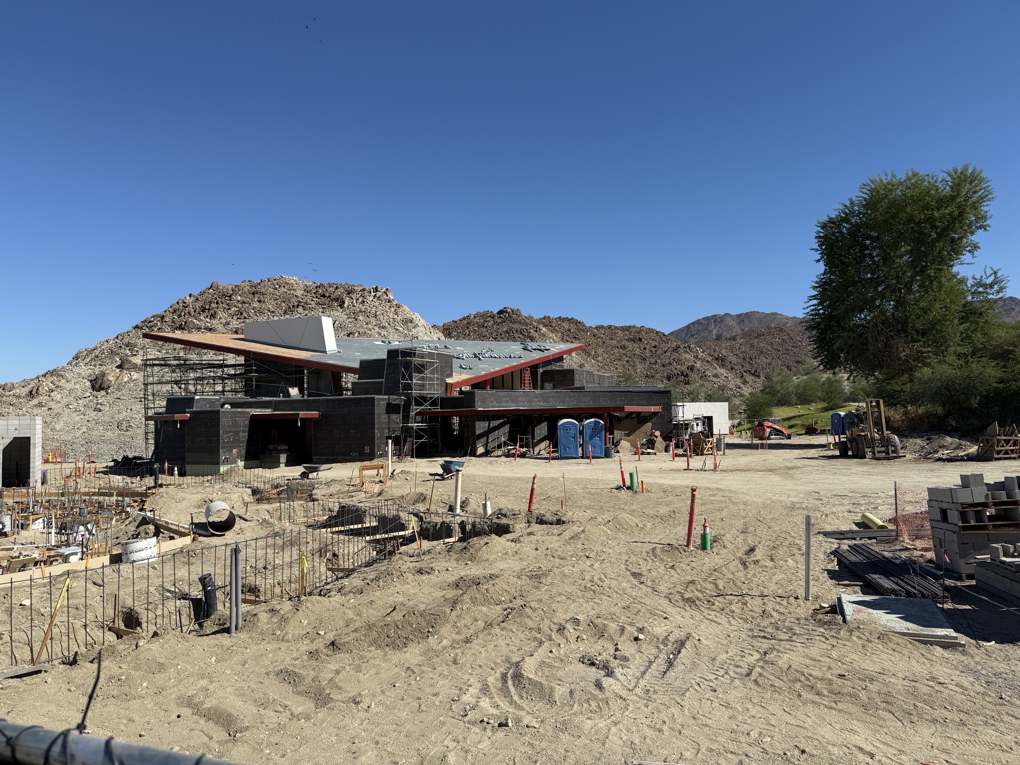New area under construction