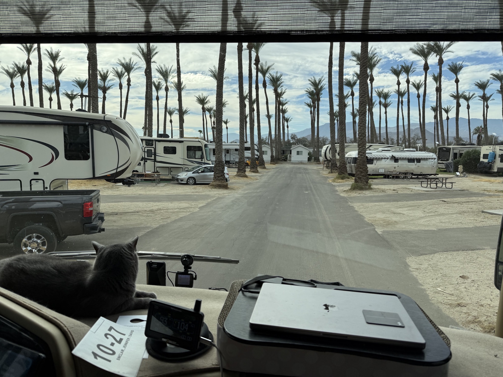Departing TT Palm Springs
