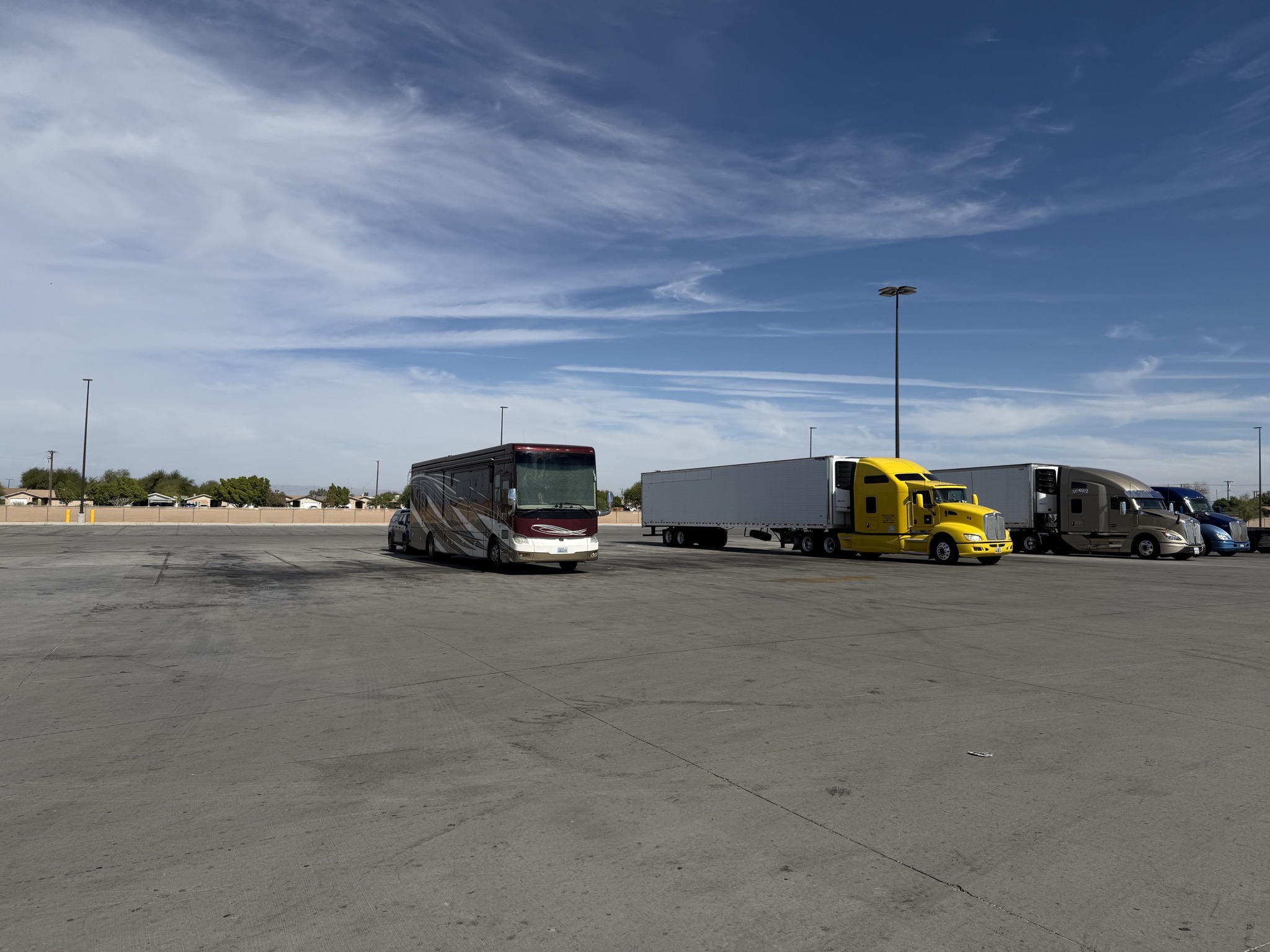 Lots of parking available