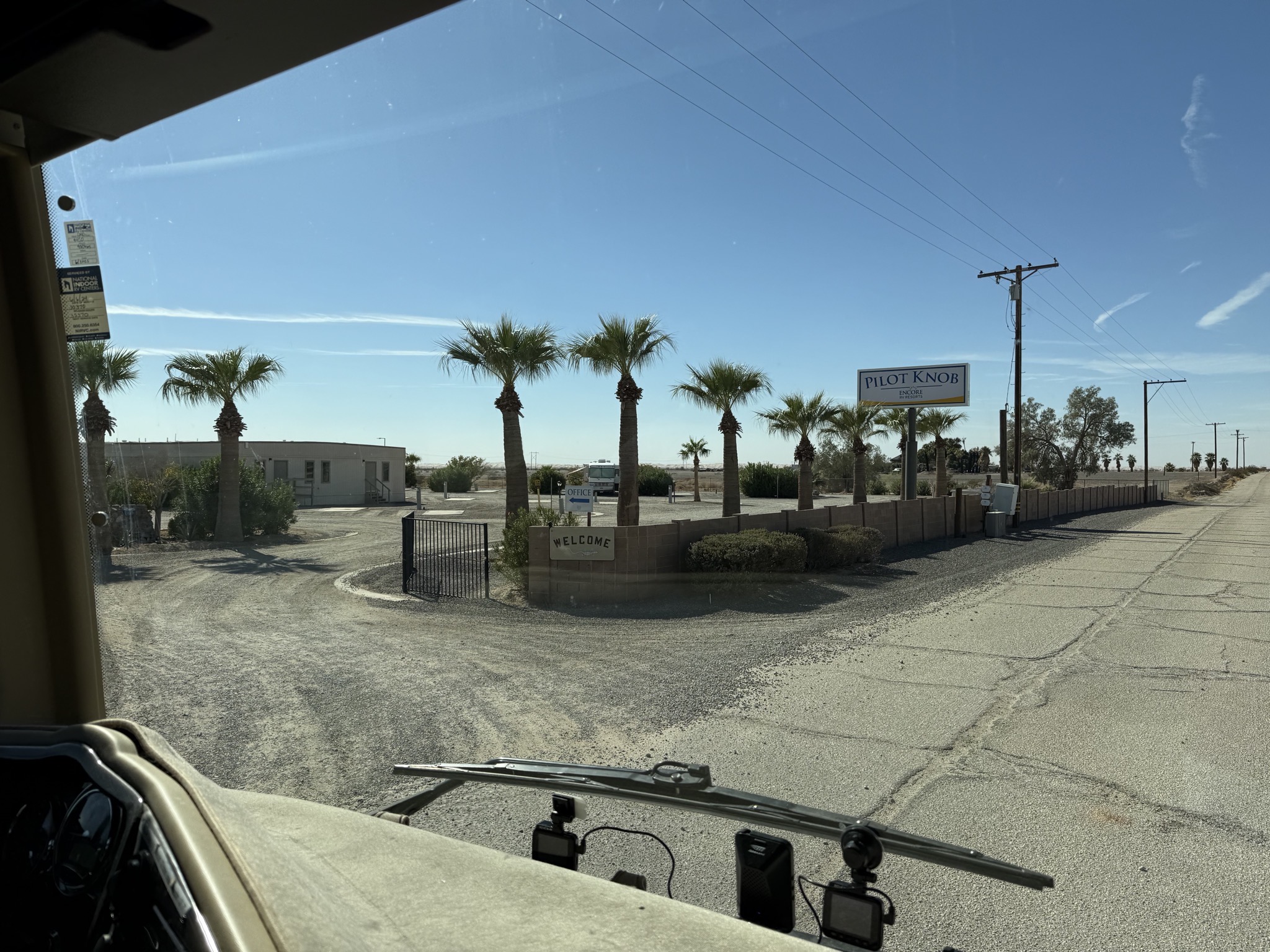Entrance to our destination