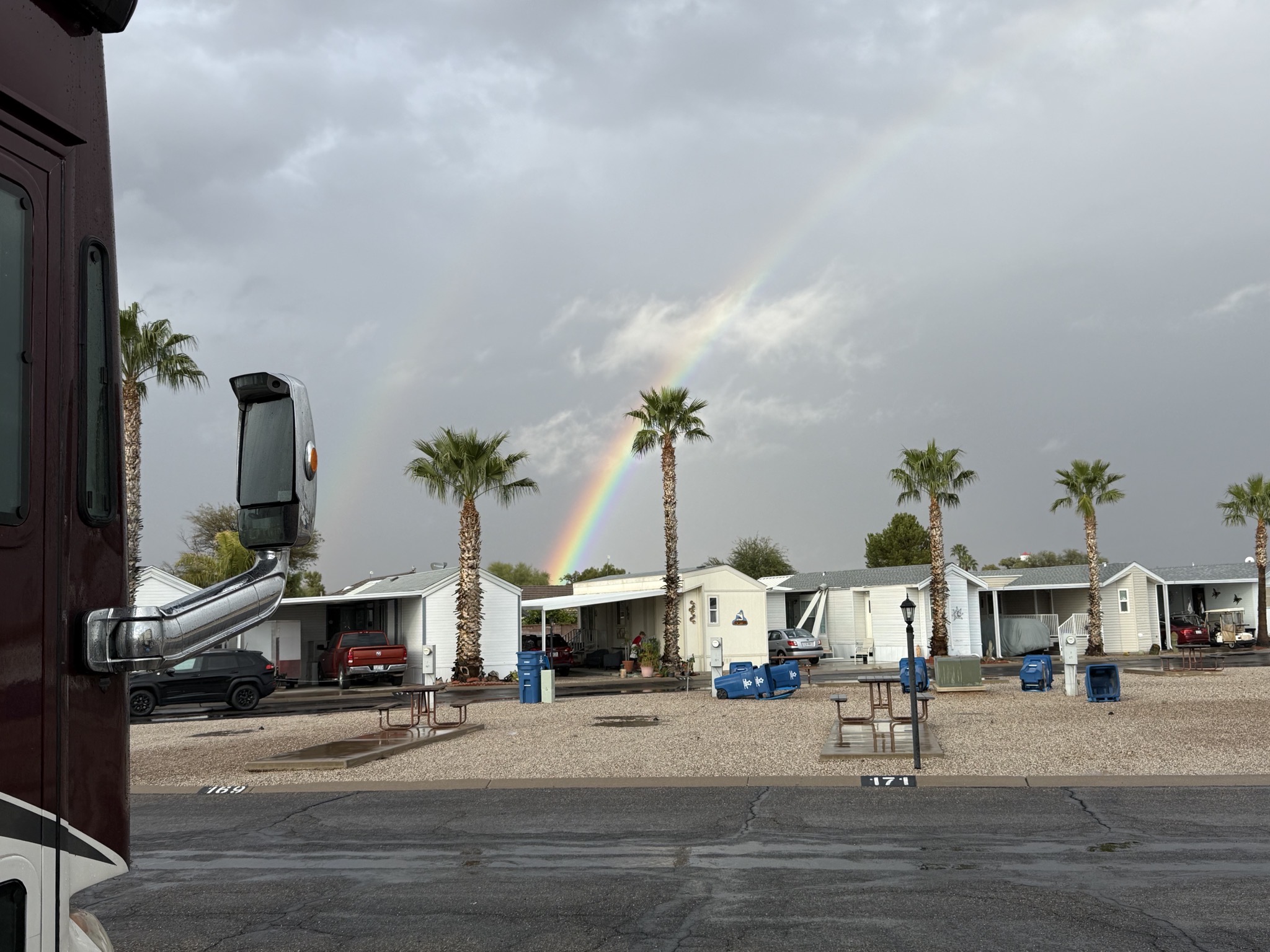 Rainbow from our site