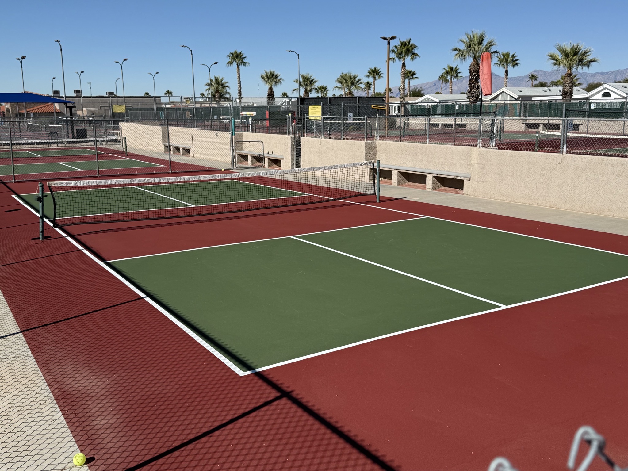 Pickleball courts