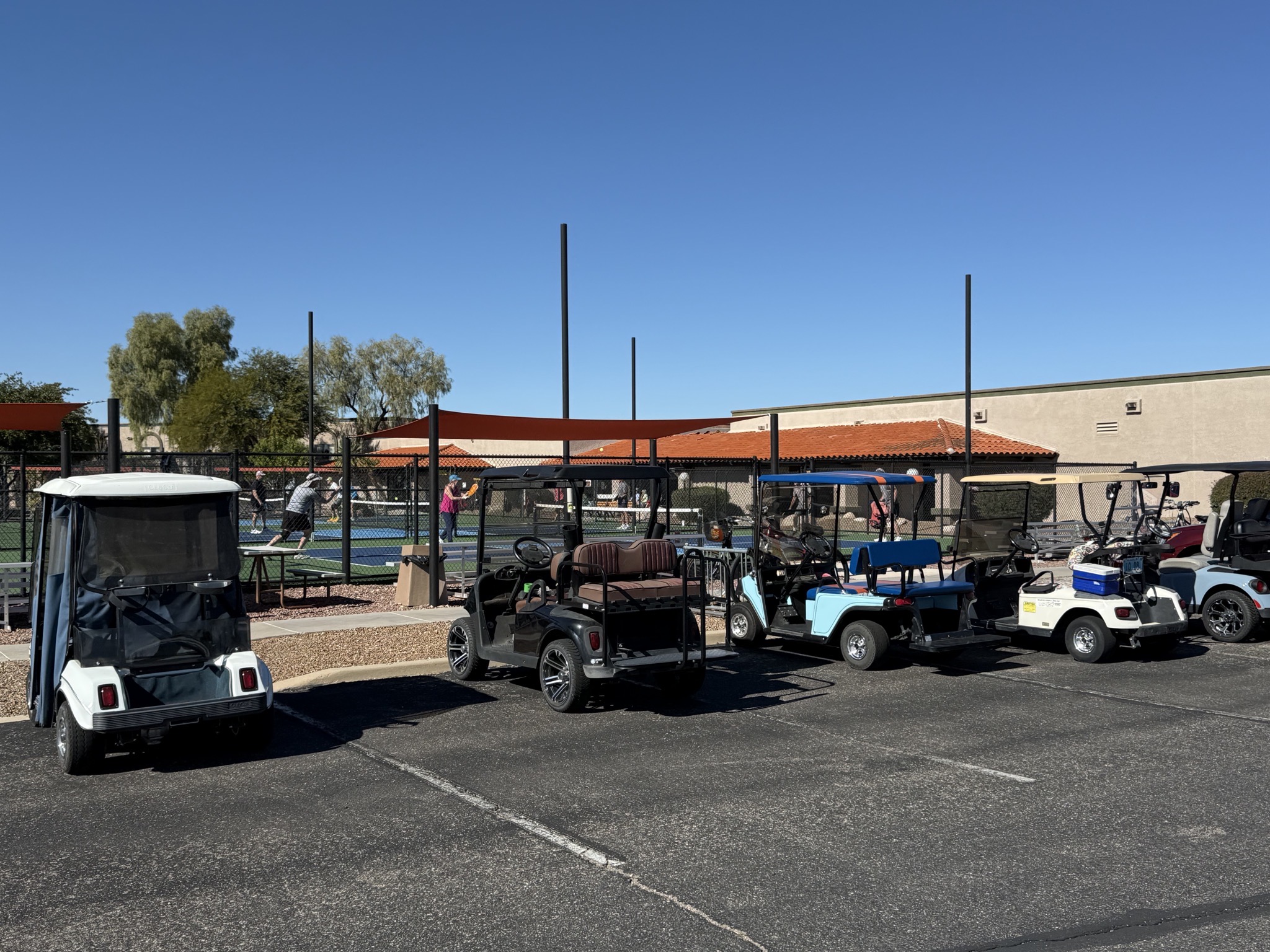 Pickleball courts