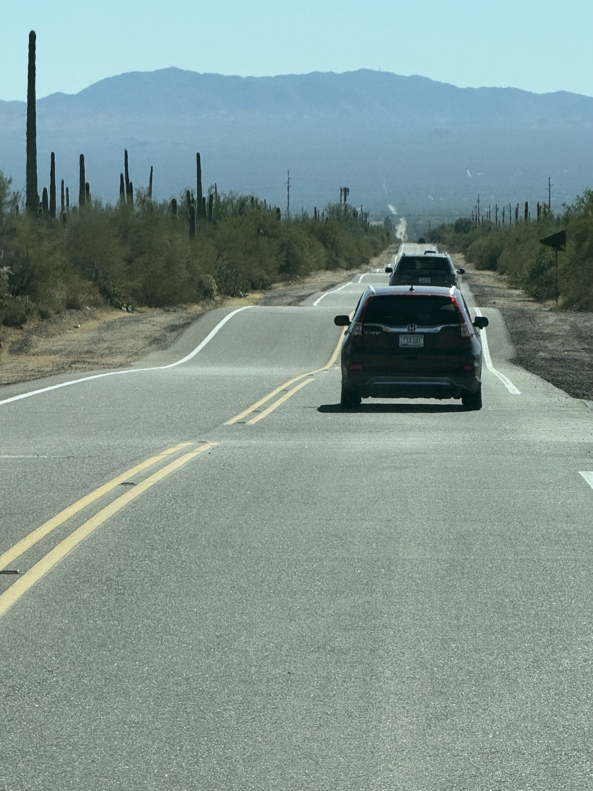 Bumpy road