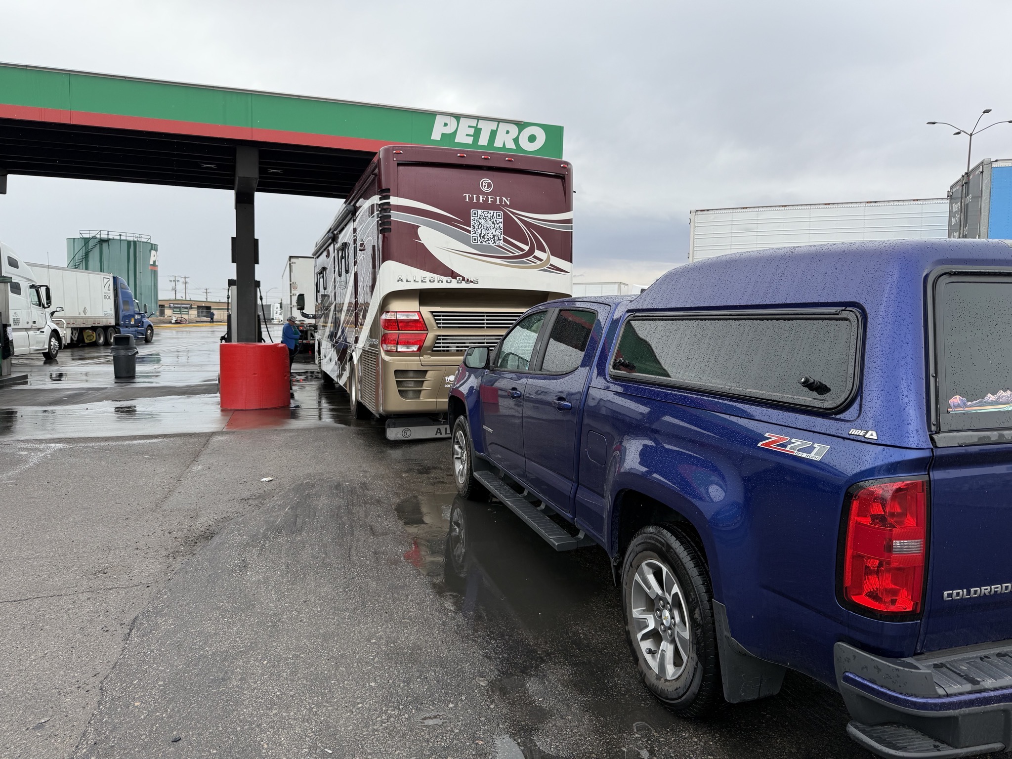 Fuel stop