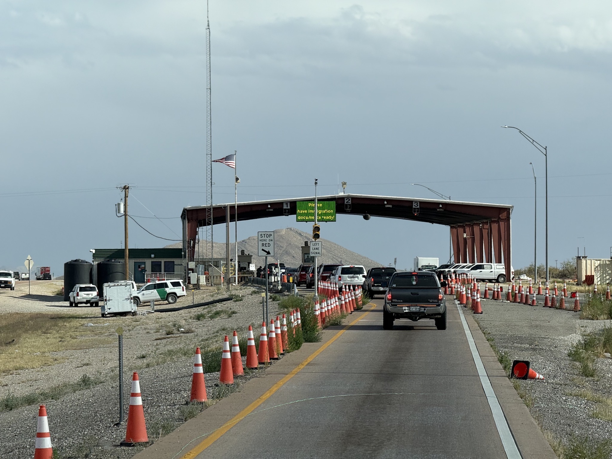 Immigration checkpoint