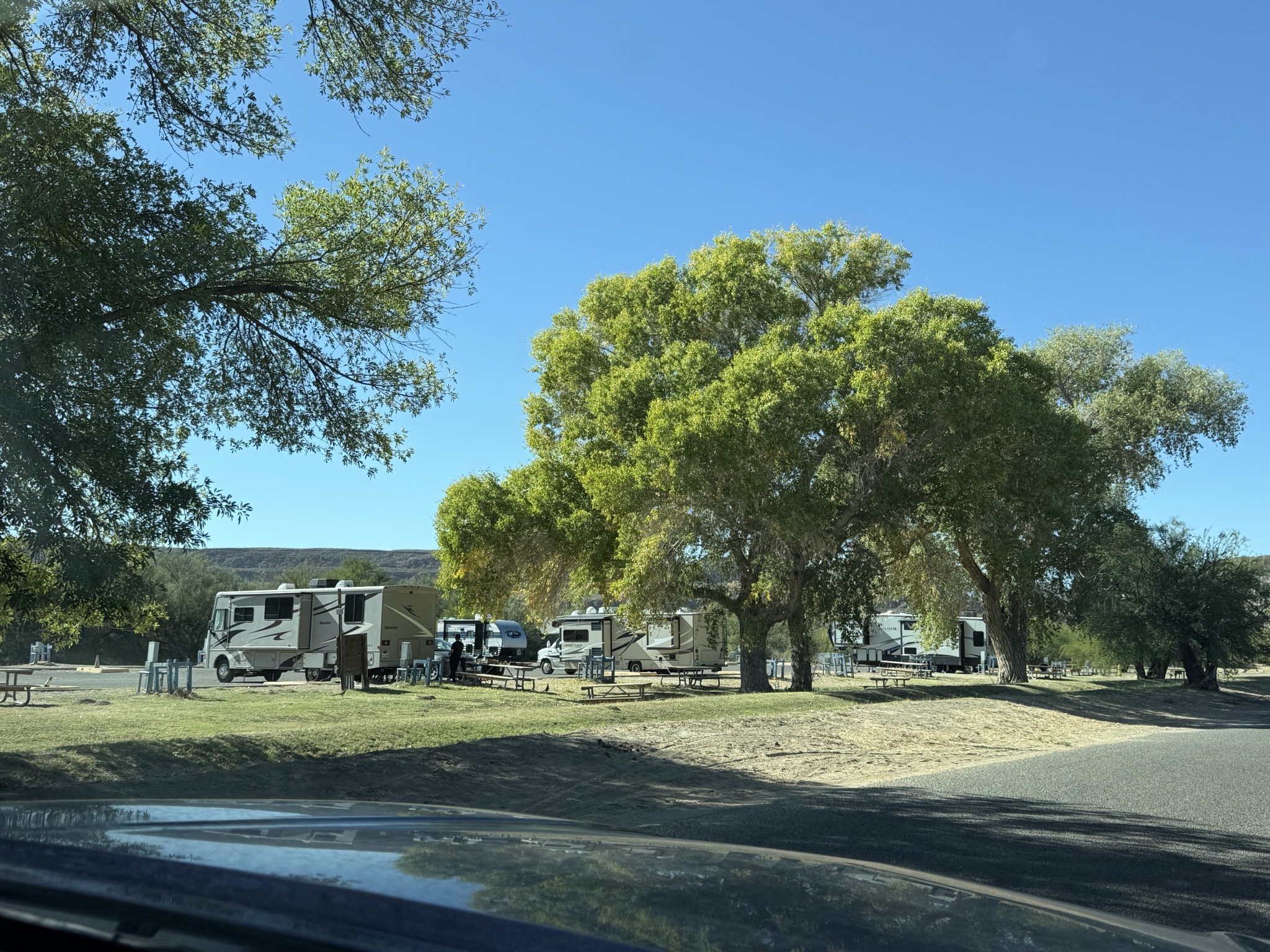 Full-hookup campground