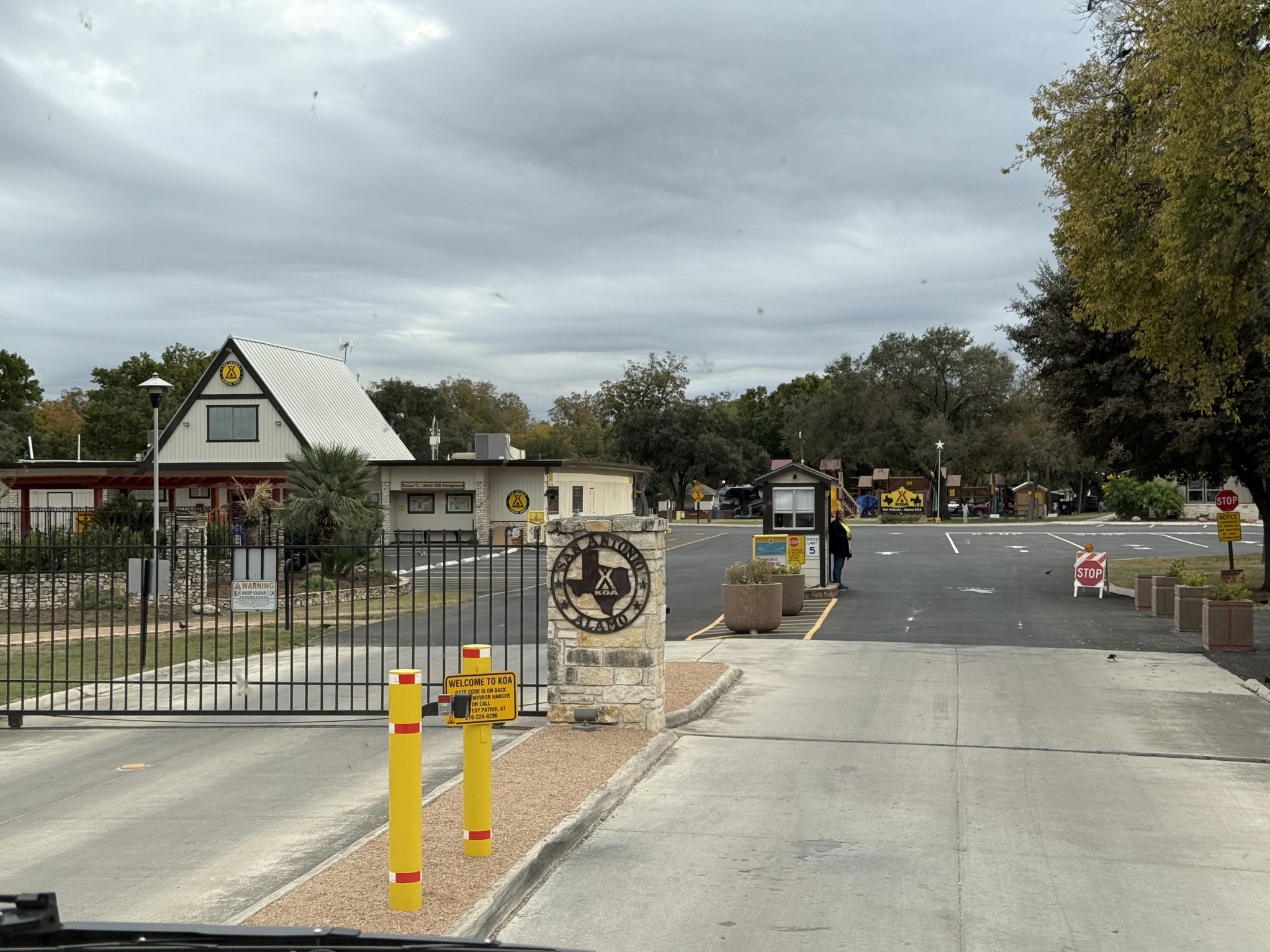 Arriving at KOA