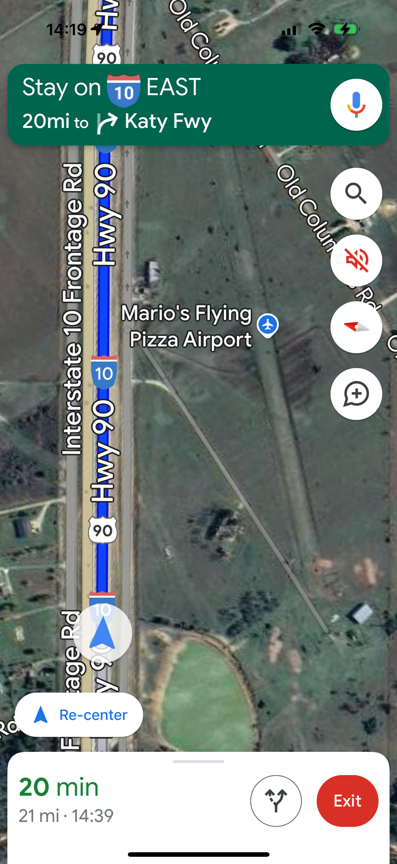 Mario's Flying Pizza Airport