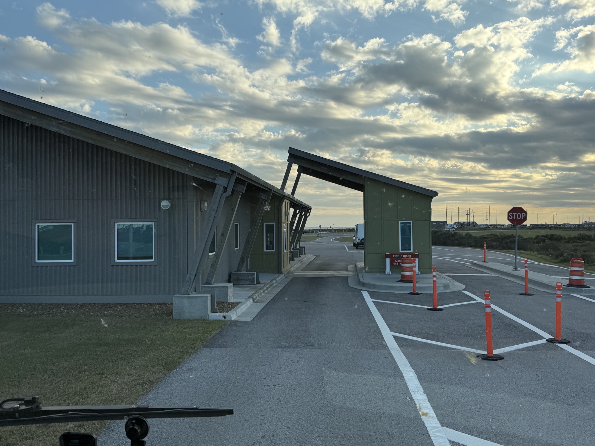 Entrance station