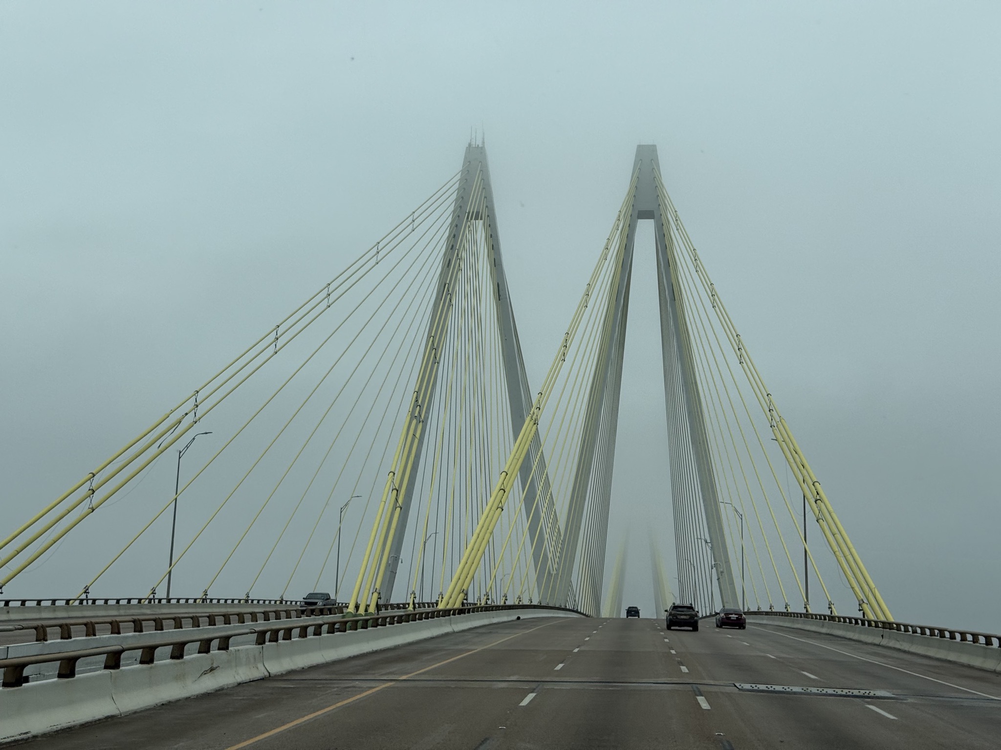 Fred Hartman Bridge by Galvaston Bay