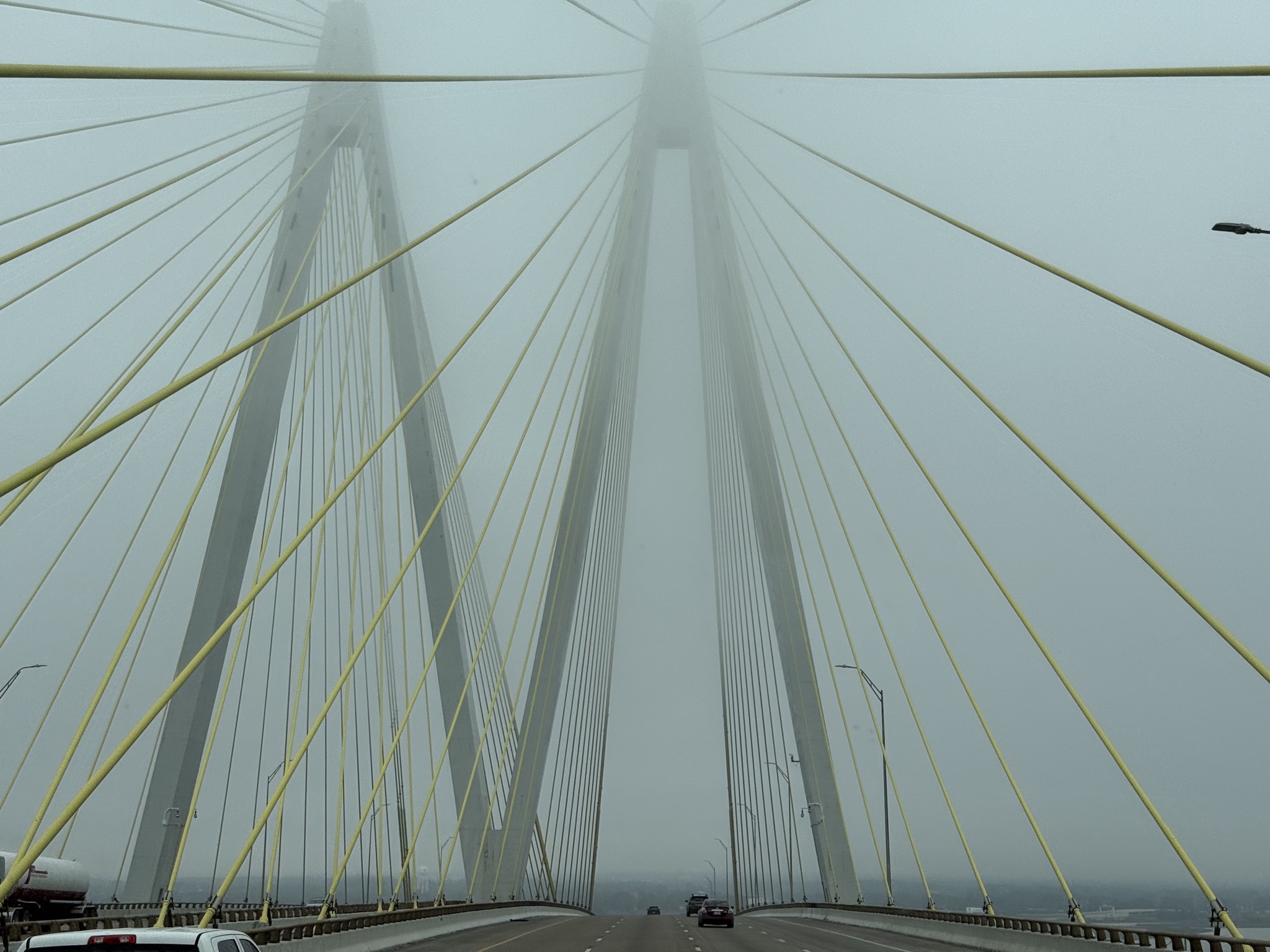 Fred Hartman Bridge by Galvaston Bay