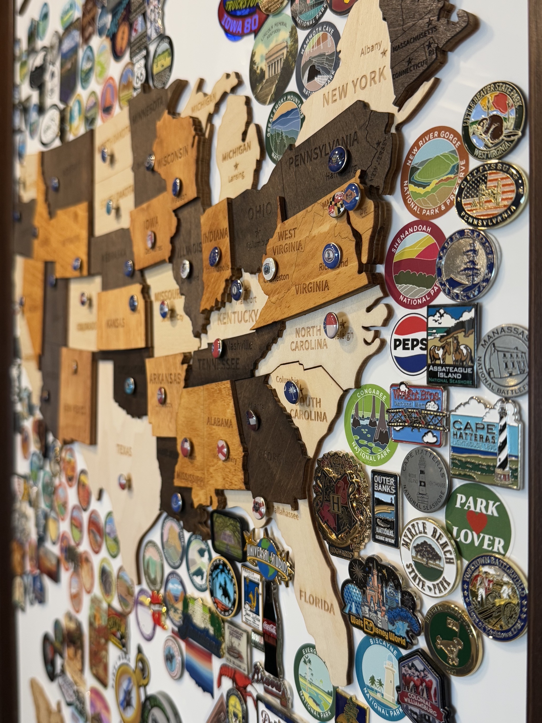 Map pins