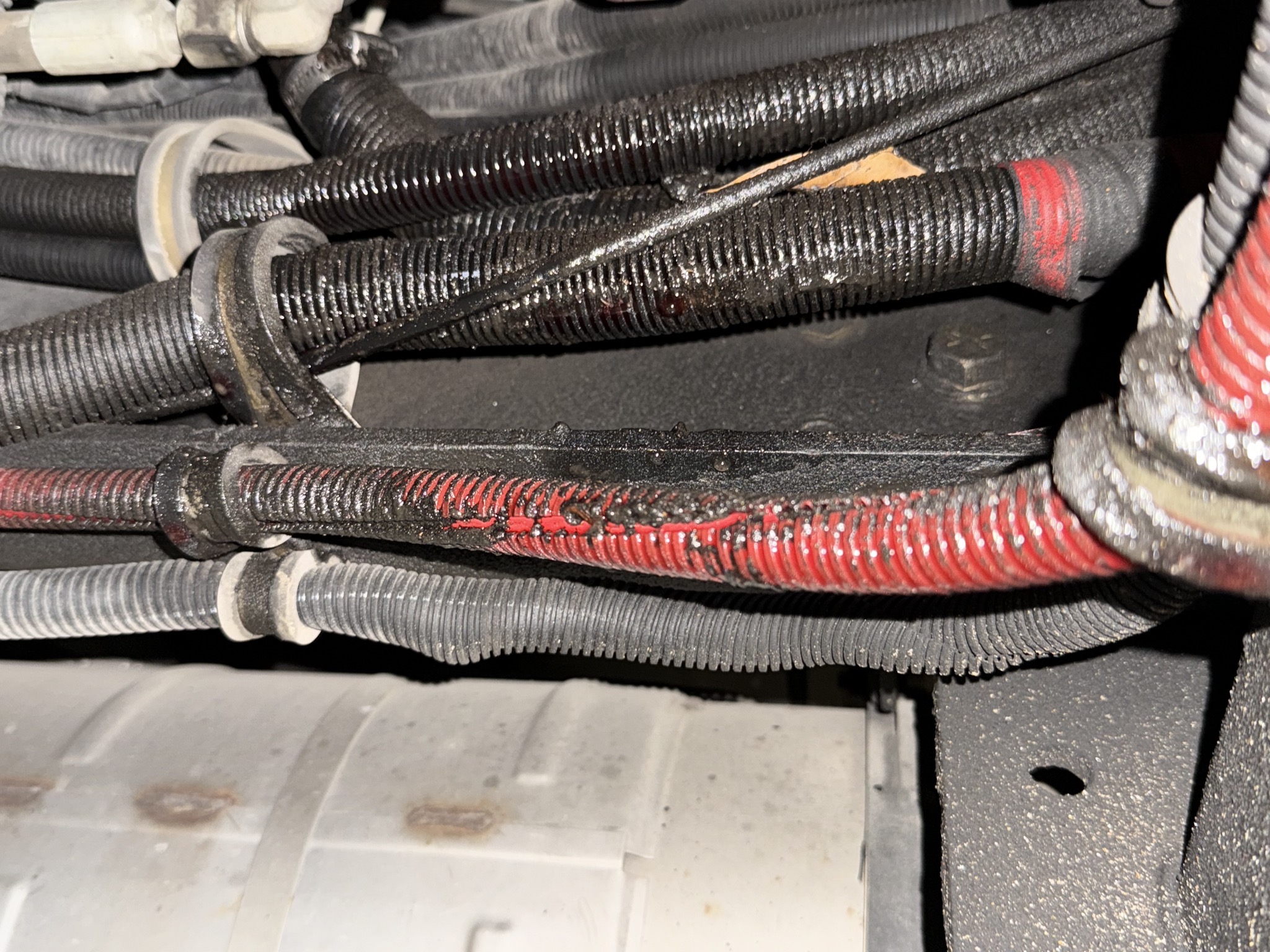 Power steering leak