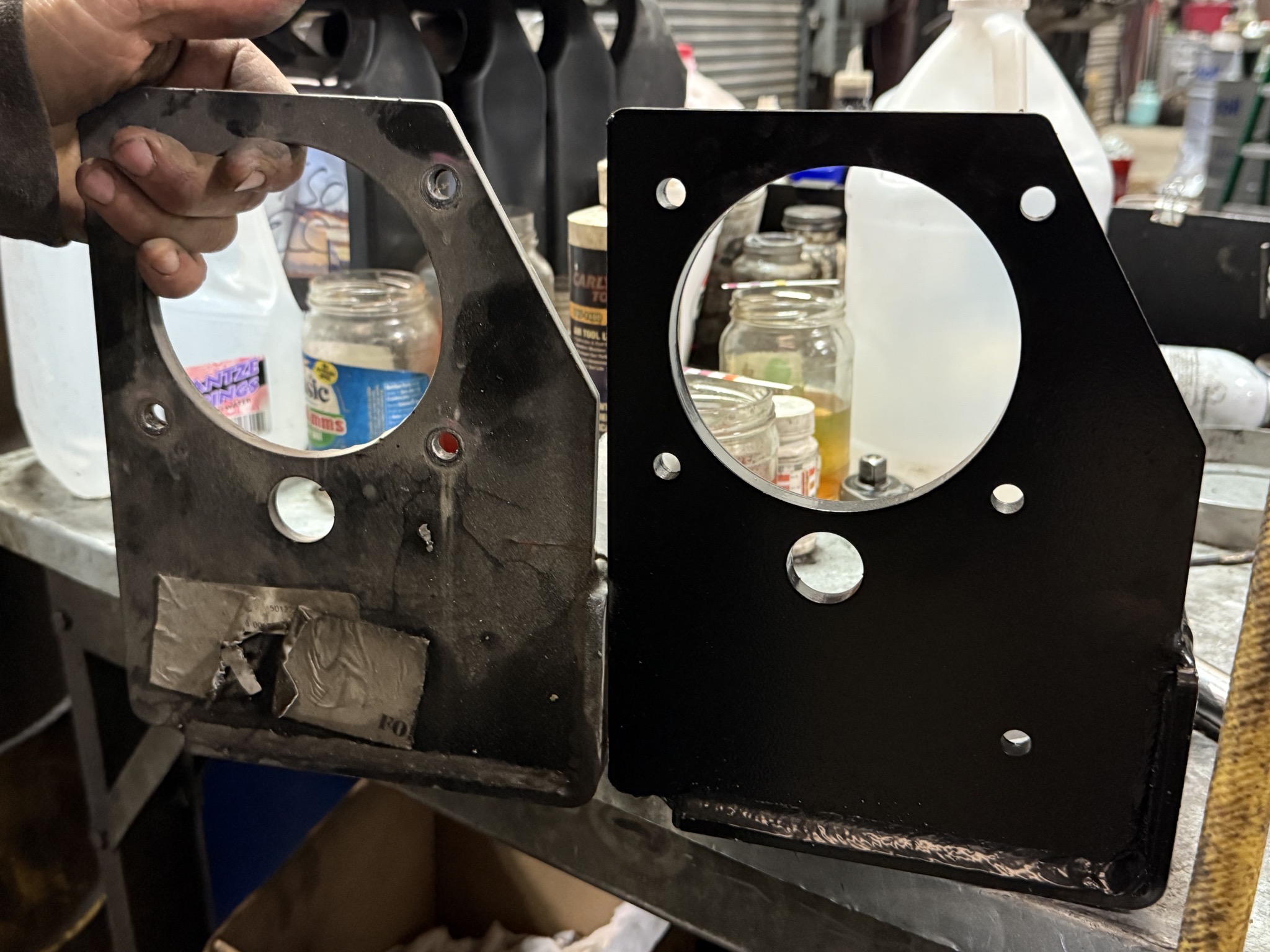 Old and new brackets