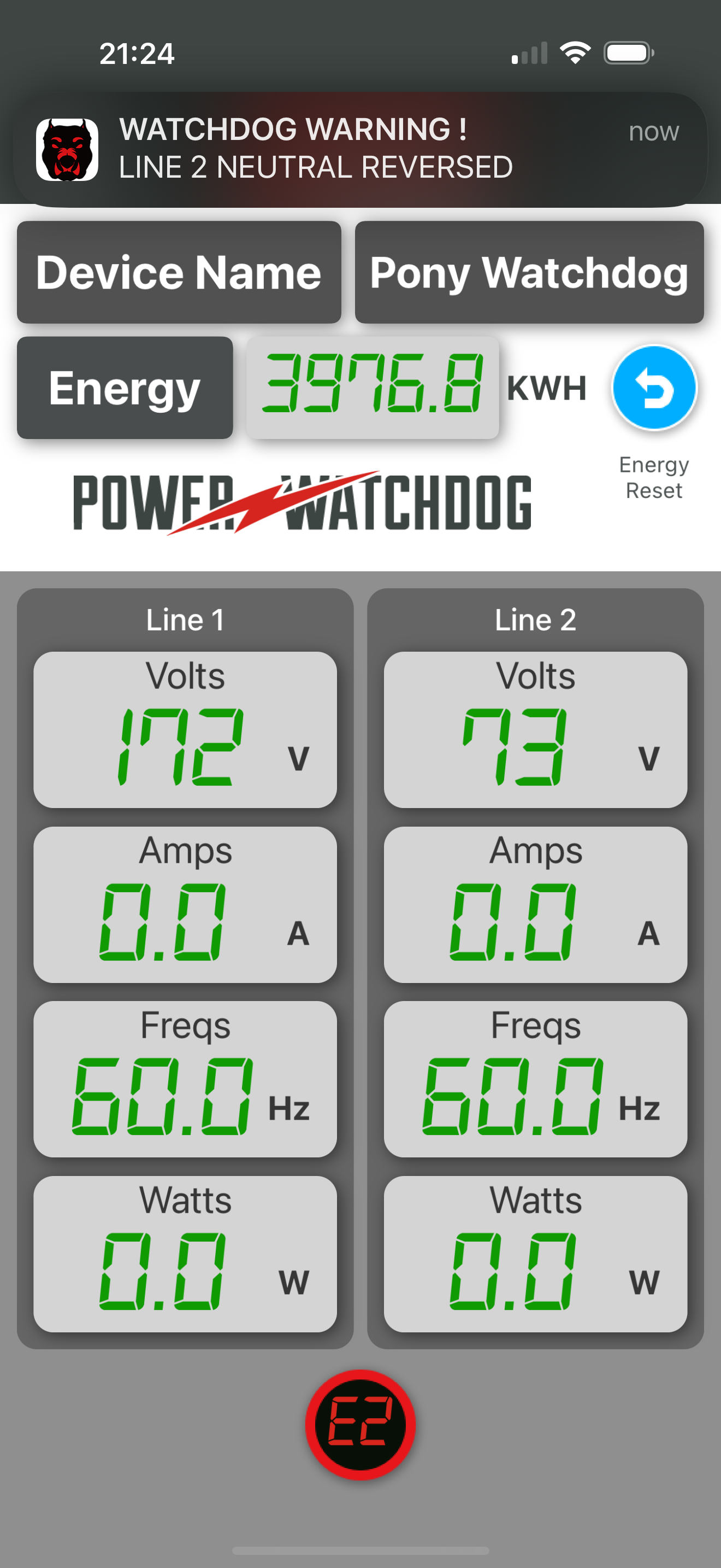 Electrical issue