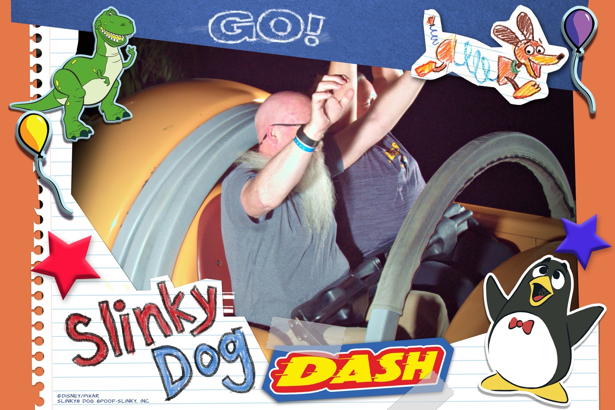 Slinky Dog Dash ride