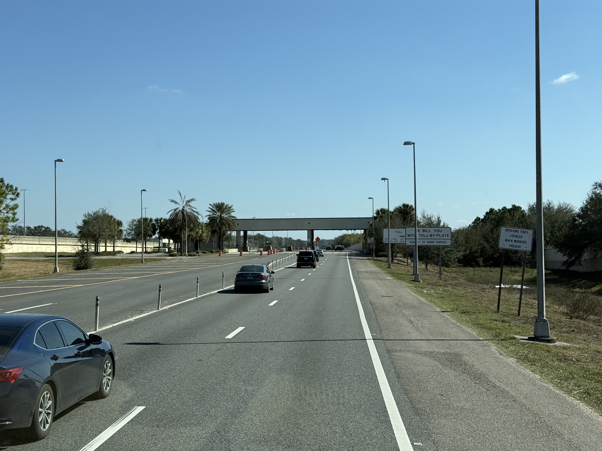 Toll plaza