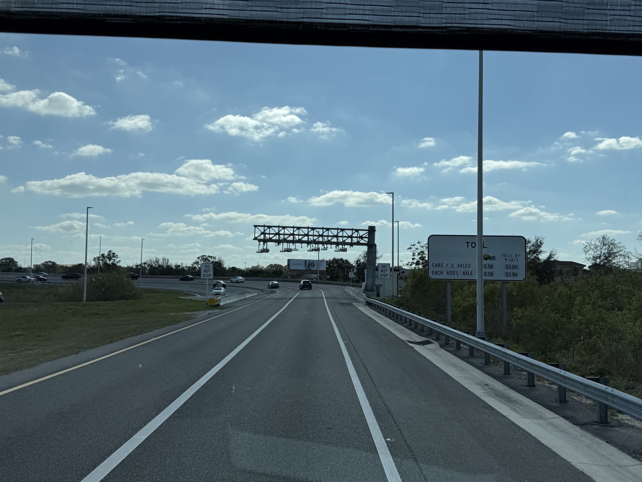 Toll plaza