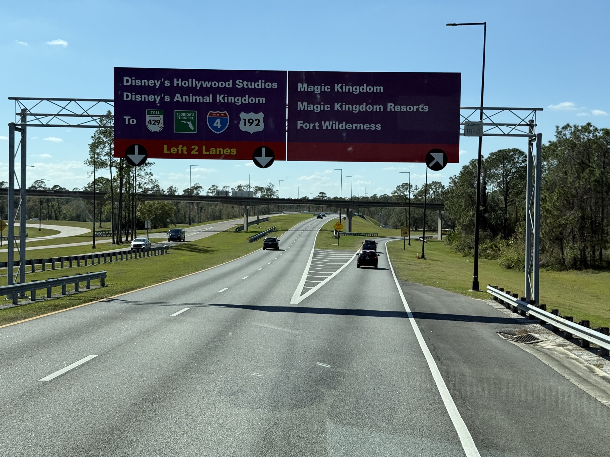 Exit to Fort Wilderness