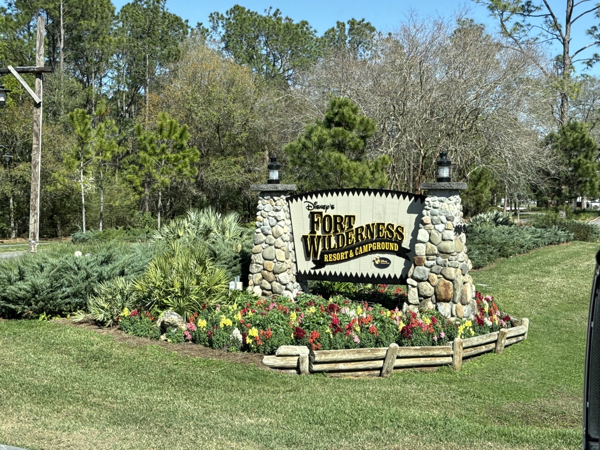 Entering Fort Wilderness