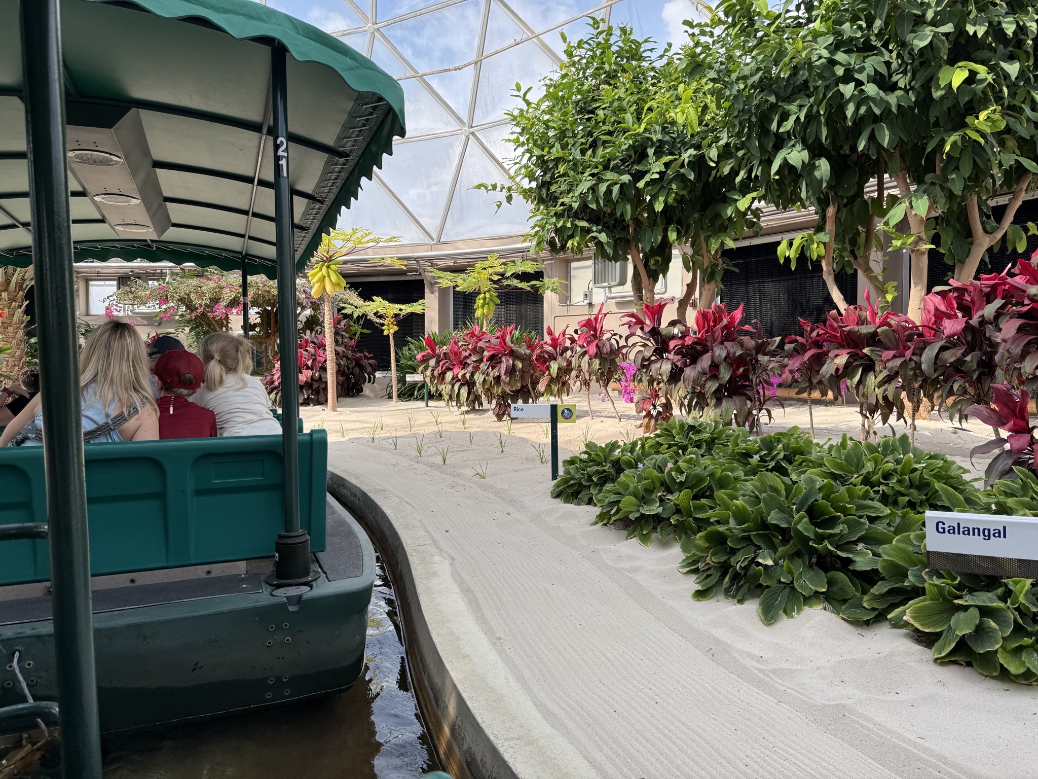 Living with the Land ride